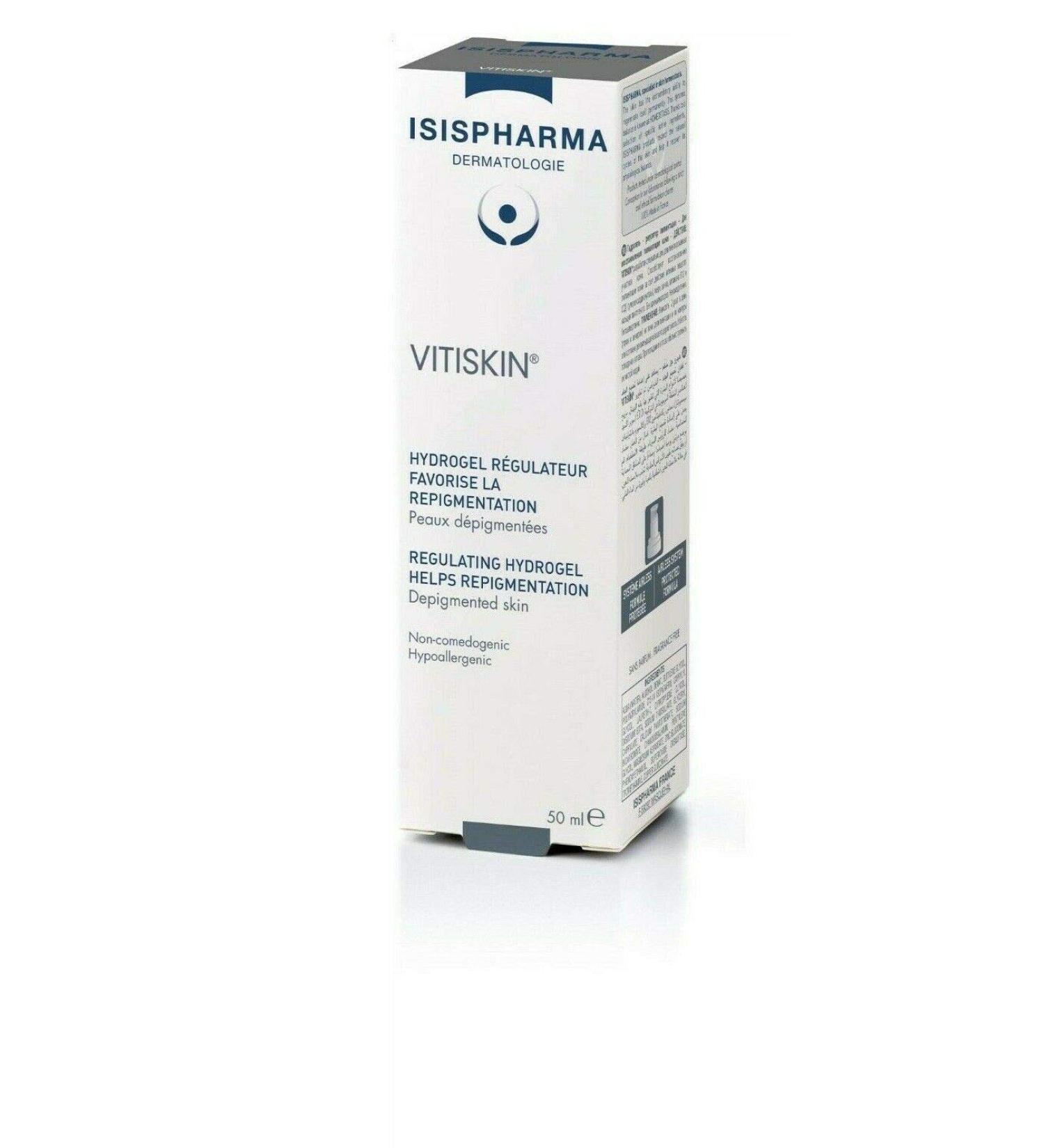 ISIS Pharma VITISKIN Regulating Hydrogel Favors Repigmentation NEW 50ml VITILIGO Skincare Lovers