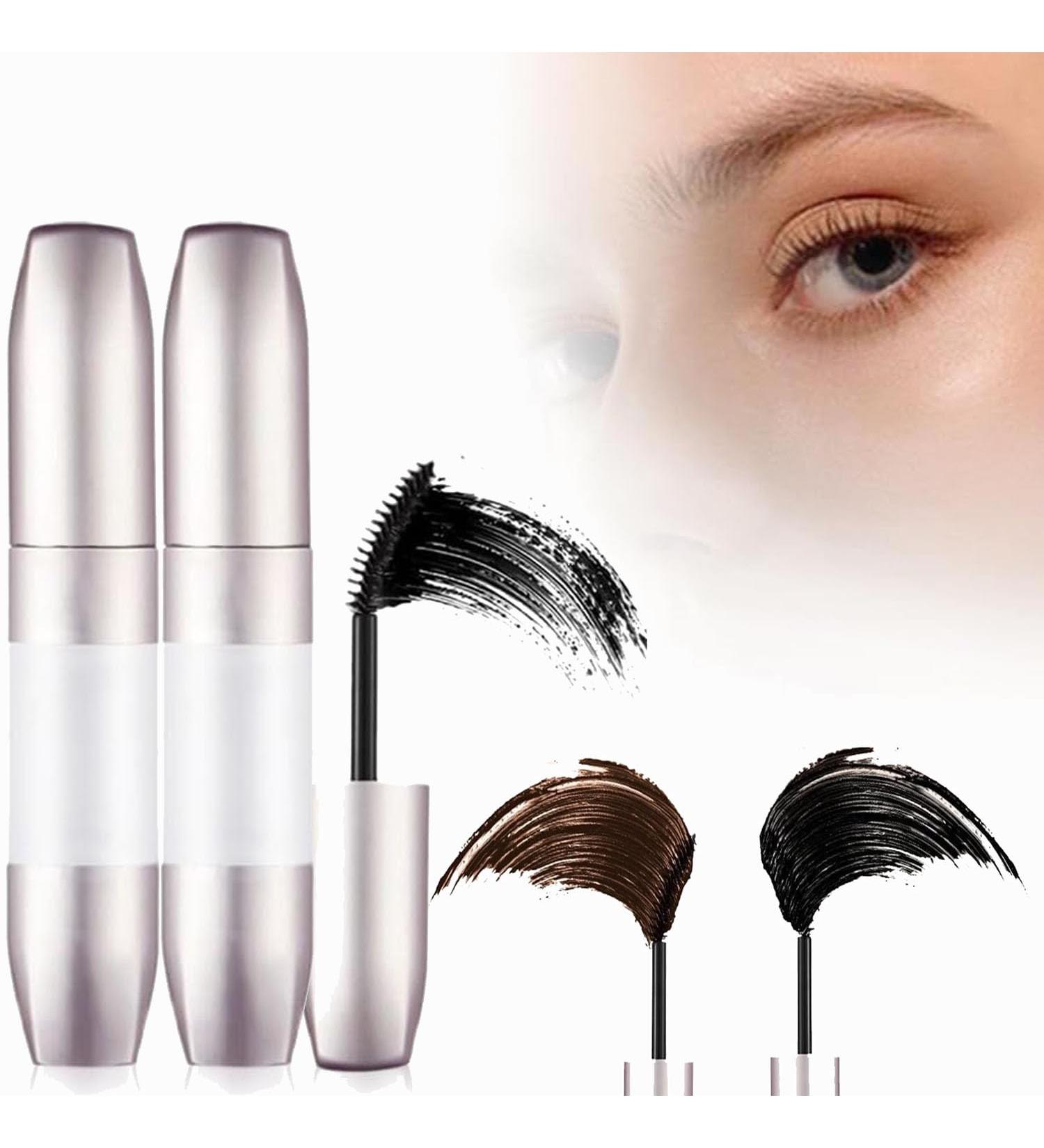 2 pack 4D curl long mascara 2024 new 4D long lasting mascara waterproof mascara black volume and length long lasting curl mascara makeup cream - Buy Online on GoSupps.com