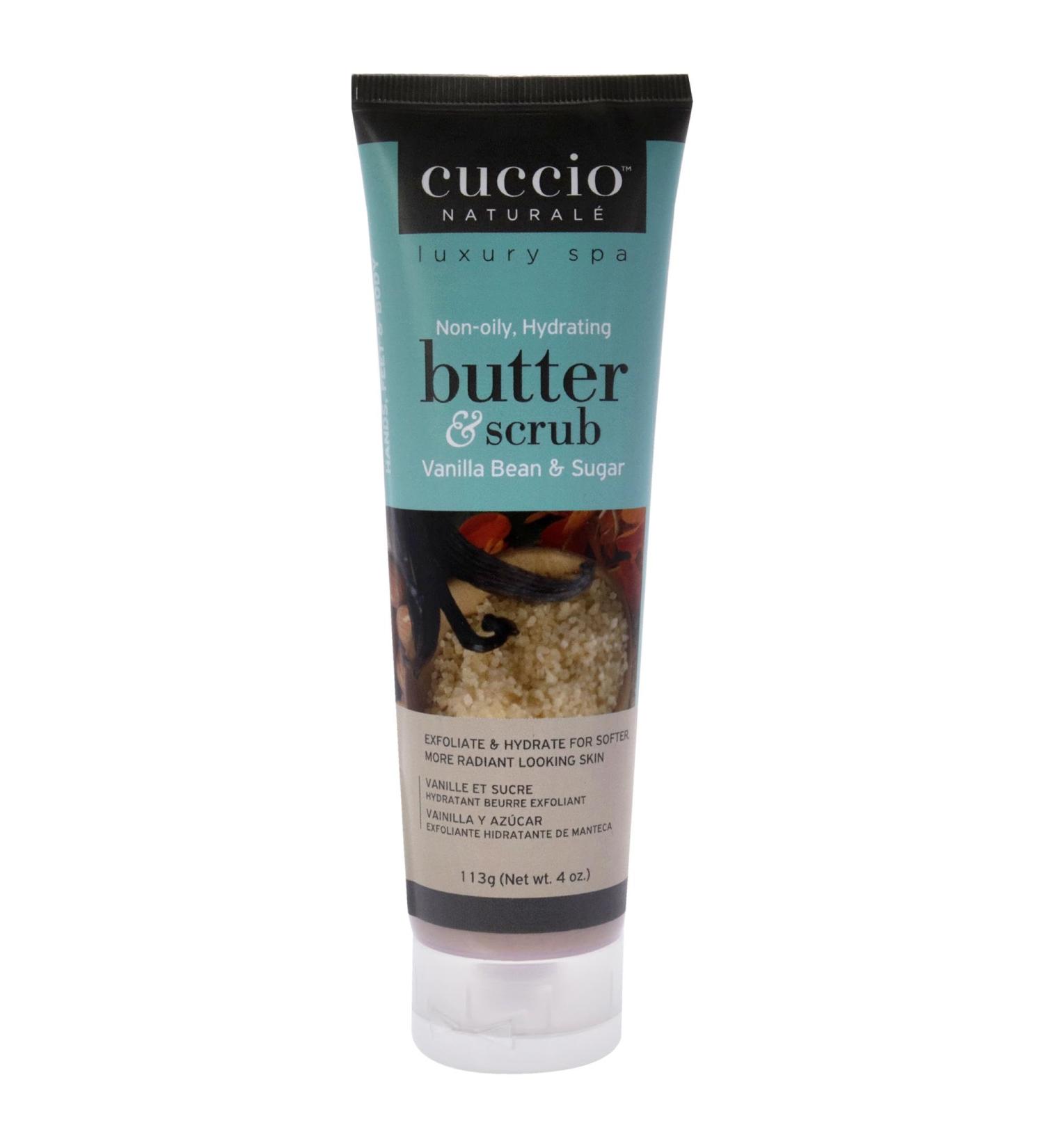 Vanilla Bean & Sugar Butter Peeling Tube 118 ml - Exfoliating Body Scrub for Glowing Skin | International Shipping Available - Buy Online on GoSupps.com