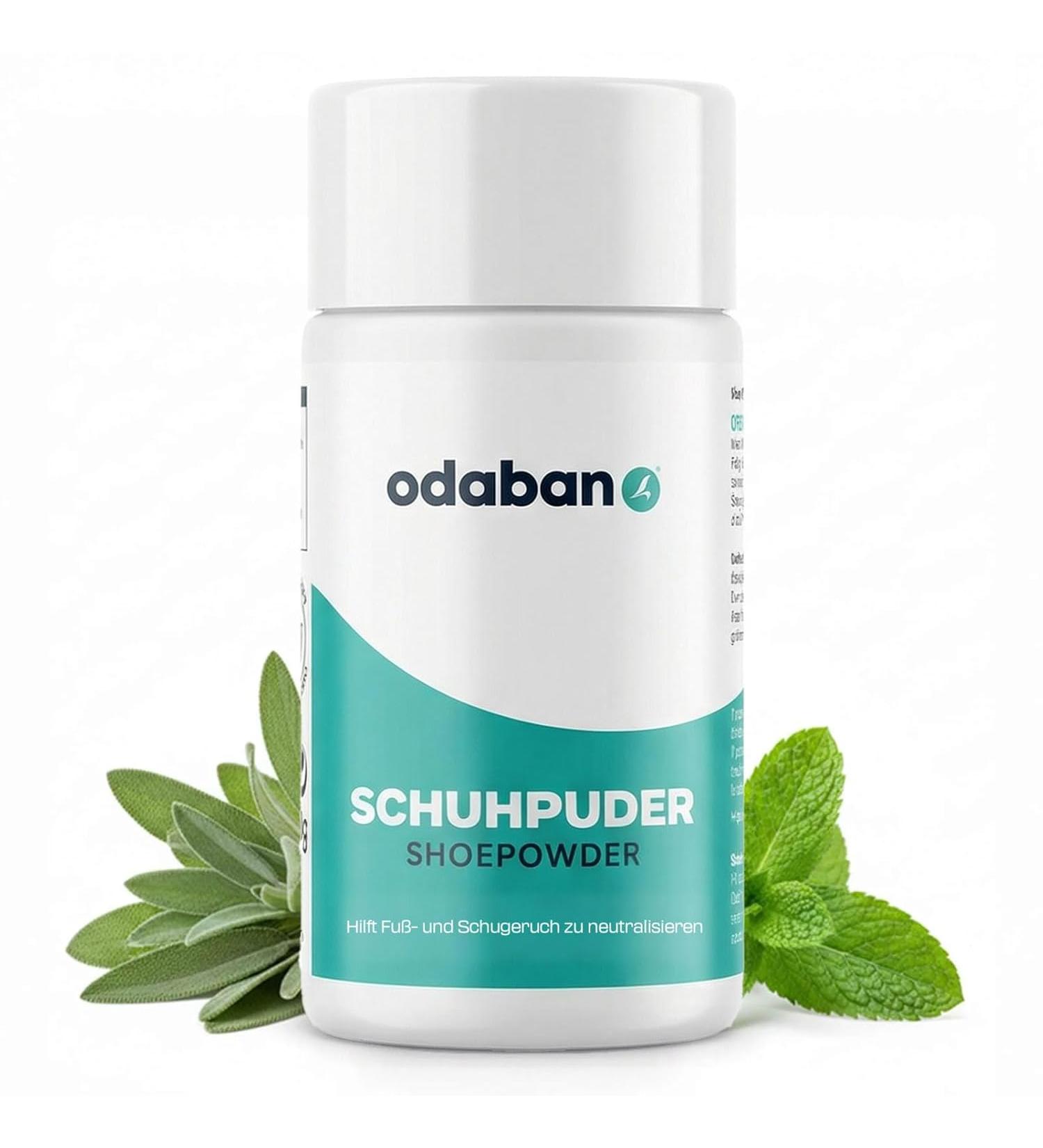 Odaban Antiperspirant Foot and Shoe Powder - Long-Lasting 50g - Buy Online on GoSupps.com
