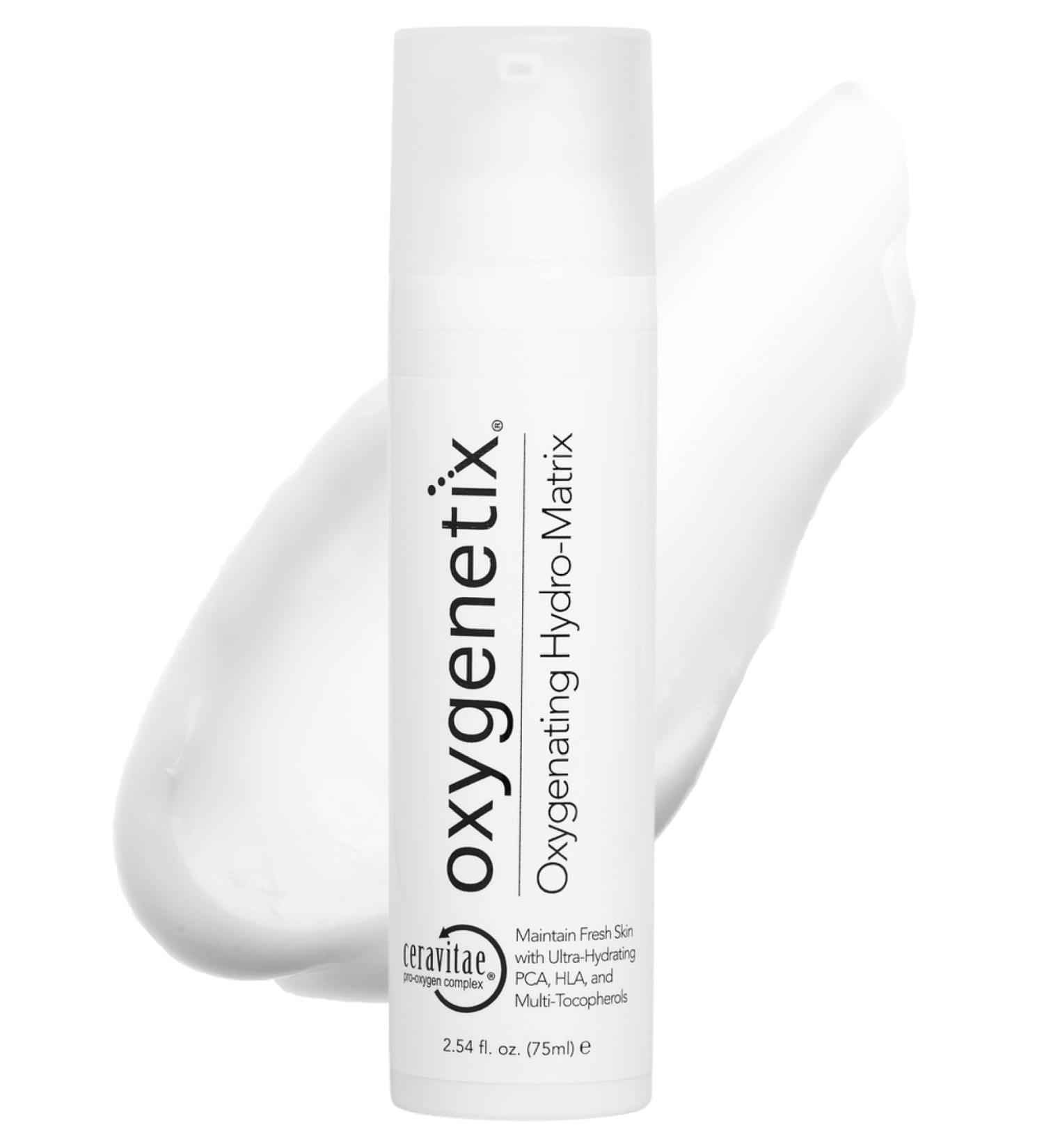Oxygenetix Oxygenating Hydro-Matrix (2.54oz) | Lightweight Aloe-Based Face Moisturizer with Hyaluronic Acid for Sensitive Dry or Compromised Skin - Buy Online on GoSupps.com