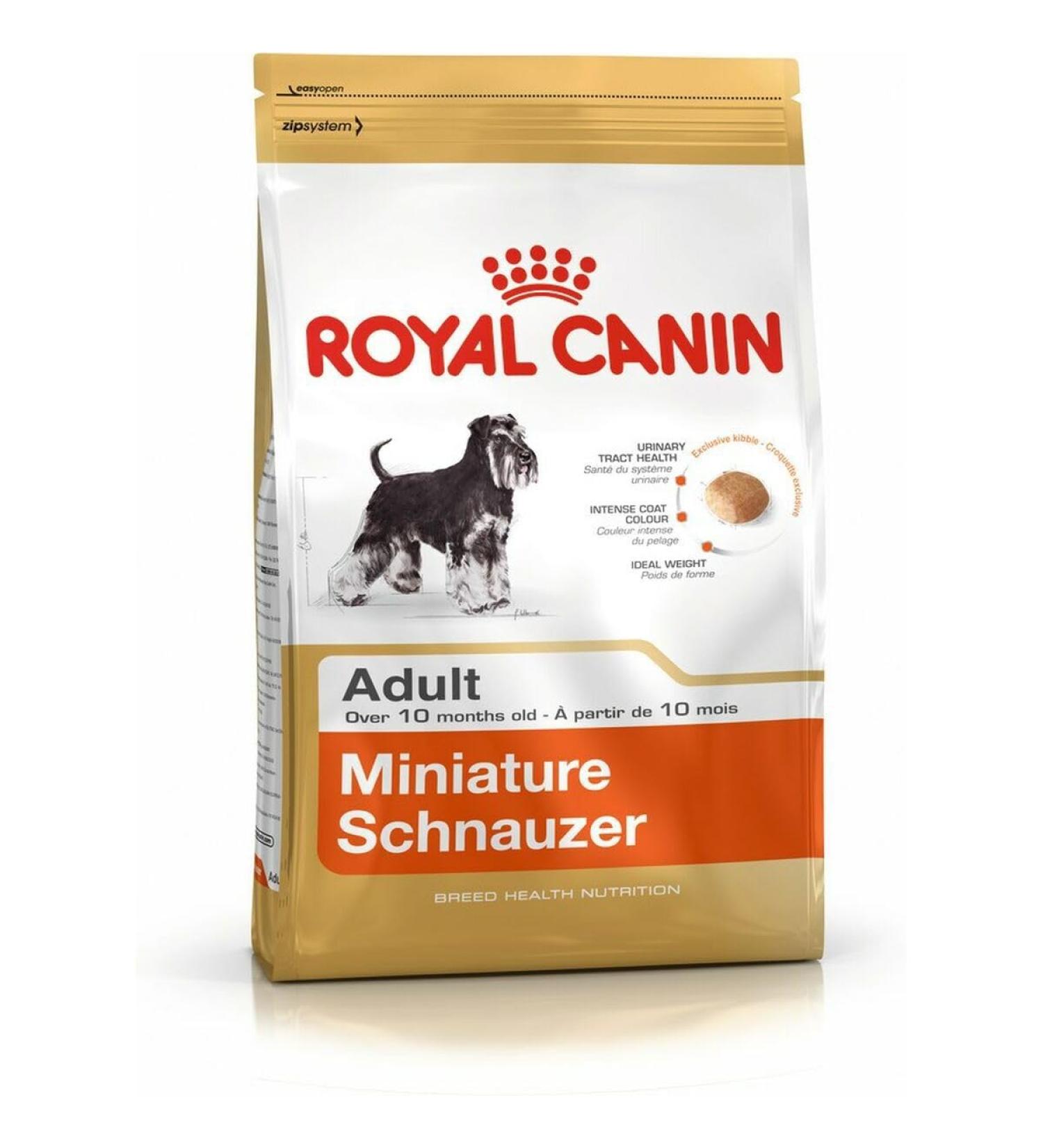 Royal Canin Dog Food Miniature Schnauzer Adult 7.5kg