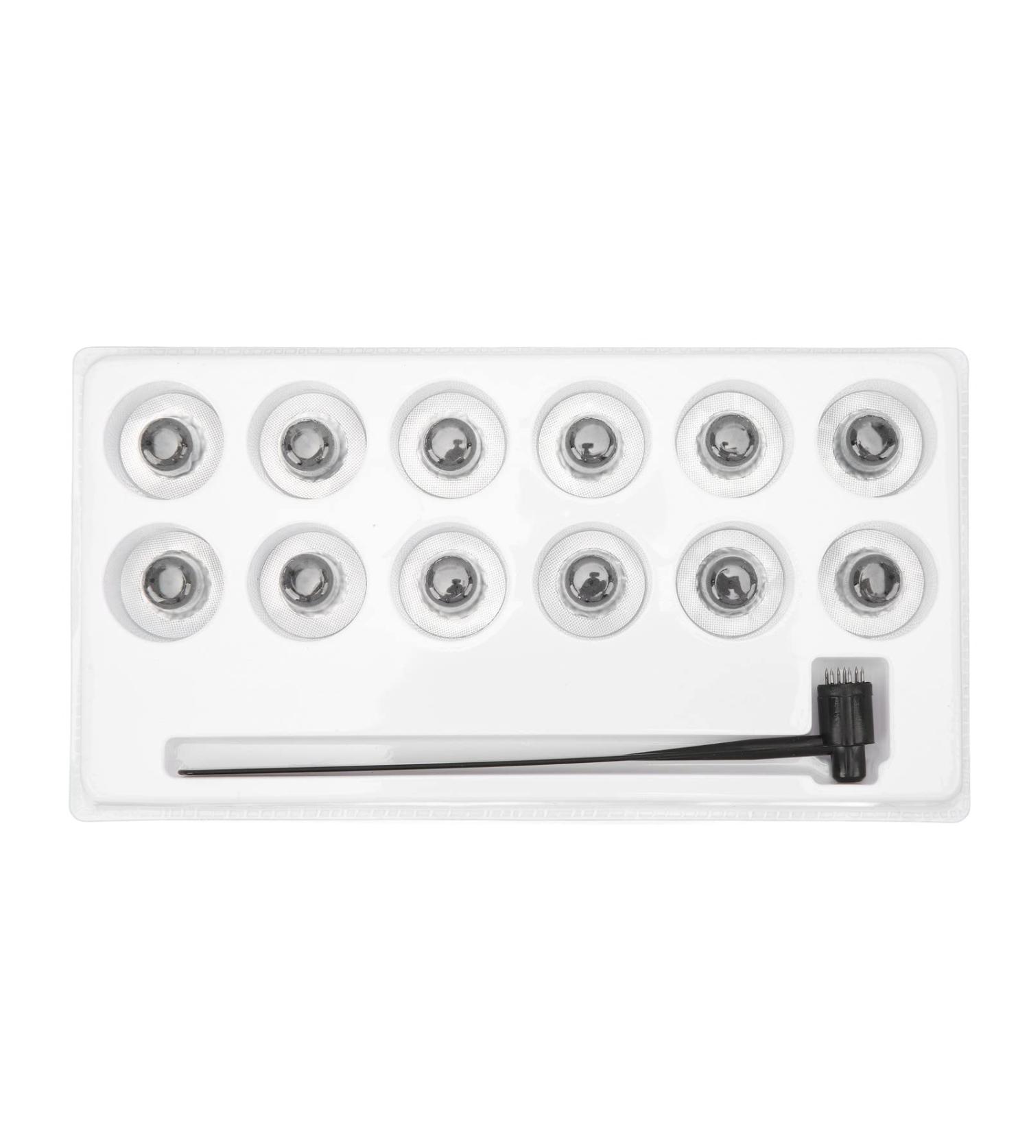 Plum Blossom Dermal Hammer - Enhance Scalp Care | Fine Lines & Bleeding Circuit Treatment | Comfortable Handle Seven-Star Needle Set - Buy Online on GoSupps.com