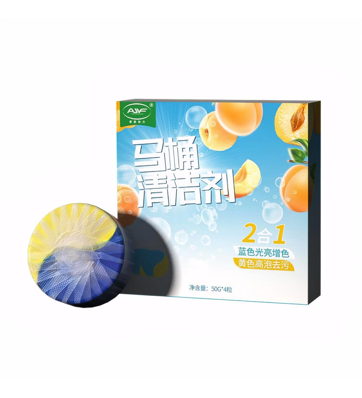 lmoikesz Toilet Freshener Clean And Fresh Every Flush At Home Toilet Bowl Cleaner ABS Toilet Cleaner Simply Place In Cistern Peach aroma 1 count (Pack of 1) - Buy Online on GoSupps.com