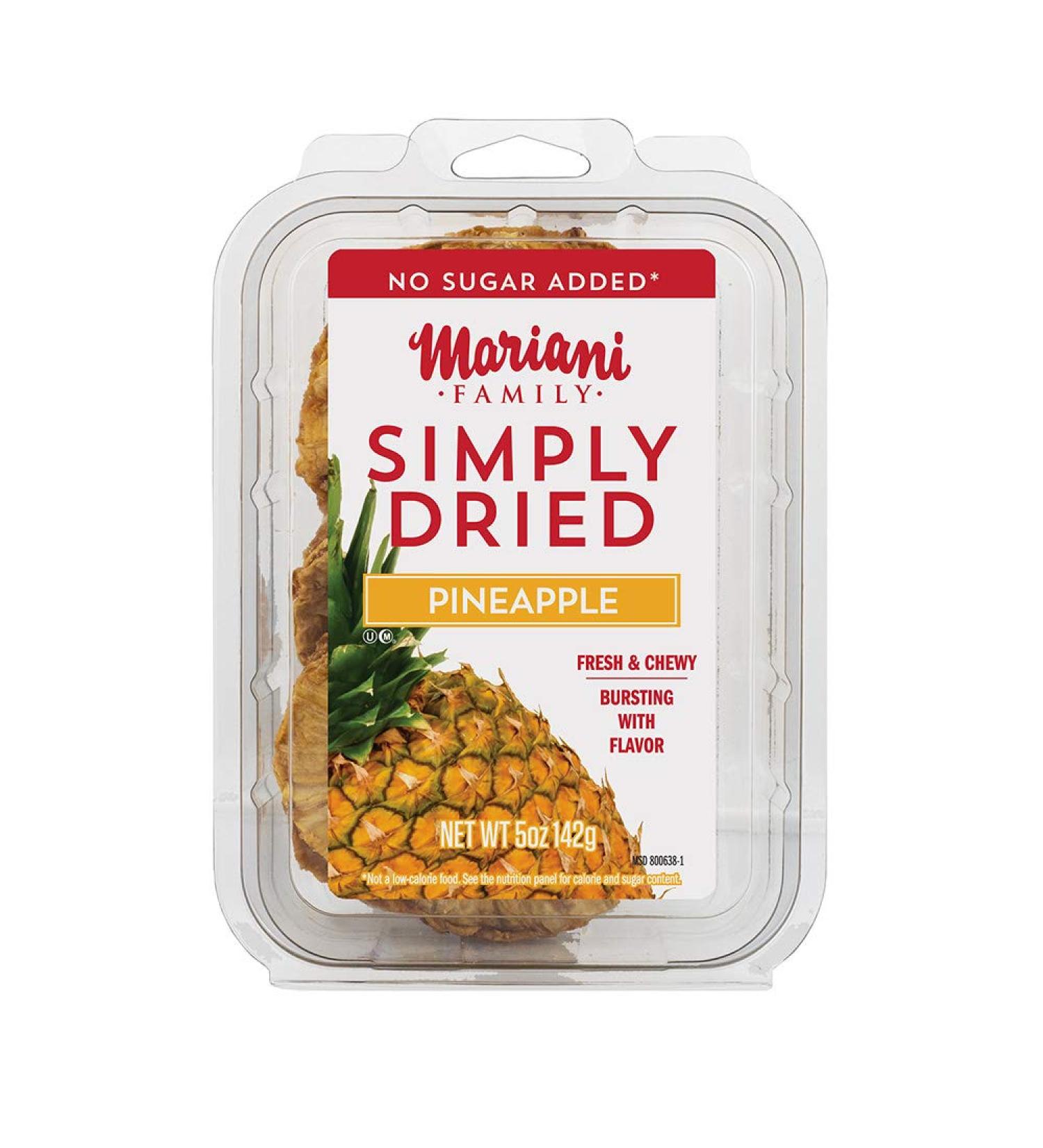 Buy Mariani Simply Dried Pineapple - 5 oz (142 g) | Premium Dried Fruit - Buy Online on GoSupps.com