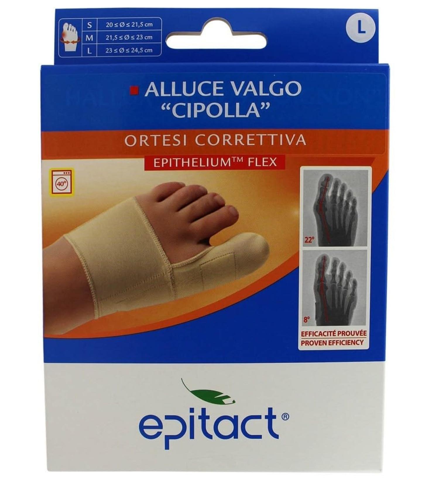 Epitact corrective orthosis for hallux valgus size L