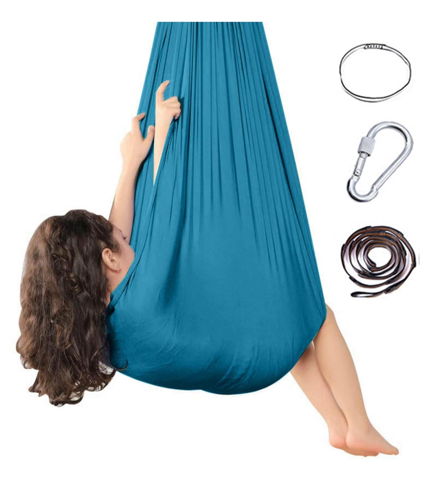 Children's Sensory Full Body Socks for Autism | Stretchy Breathable Body Sox for Stress Relief | 280x150cm for Young Girls & Adults - Buy Online on GoSupps.com