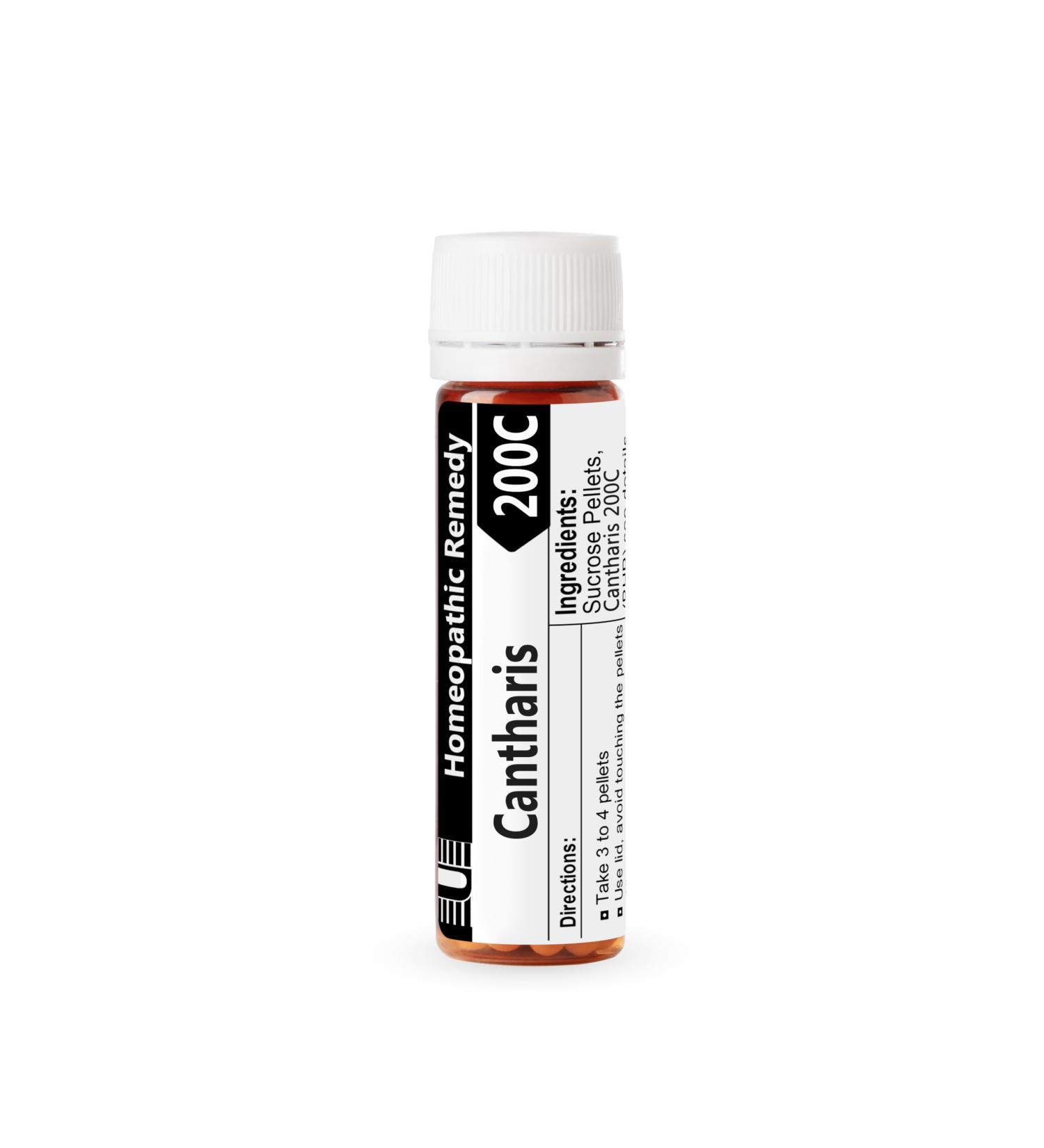 Cantharis 200C Homeopathic Remedy - 200 Pellets | Urenus - Fast International Shipping - Buy Online on GoSupps.com