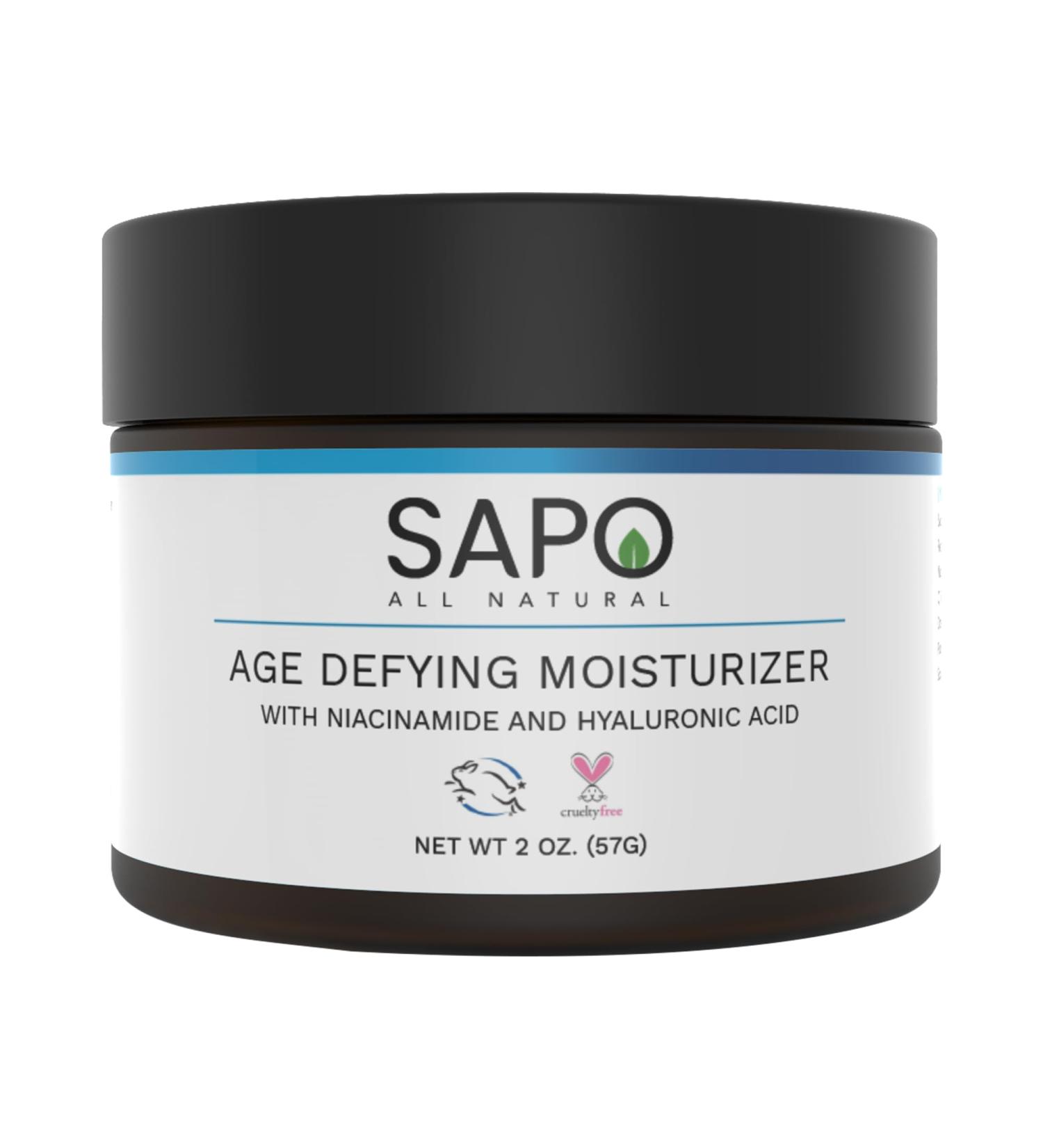 Age Defying Moisturizer with Vitamin B C E & Hyaluronic Acid - Anti-Aging Hydrating Face Cream for Day & Night - 2 Oz - Buy Online on GoSupps.com