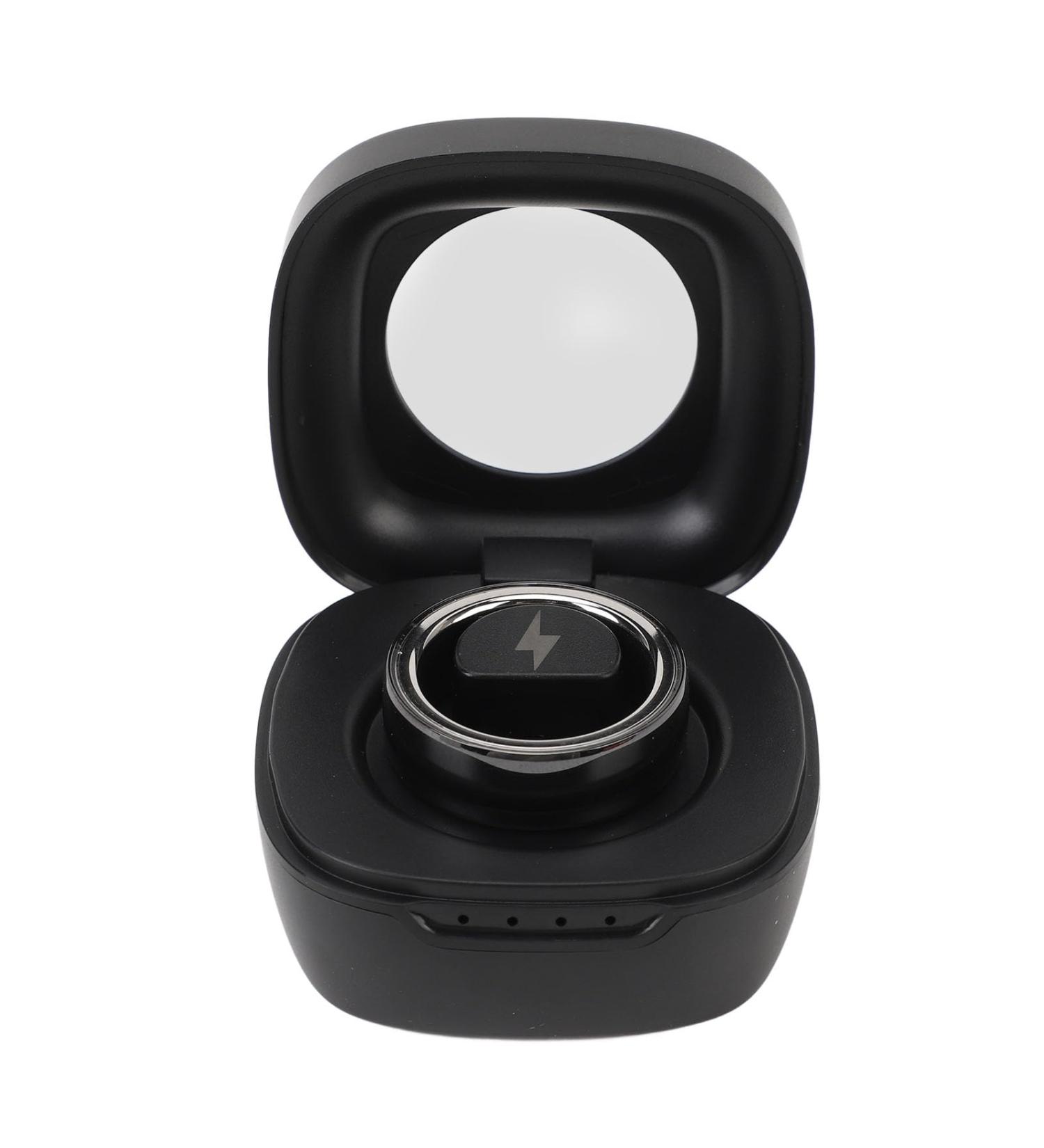 Sleep Tracking Smart Ring | Temperature Monitoring Wearable Gift - Black No. 18 | International Shipping - Buy Online on GoSupps.com