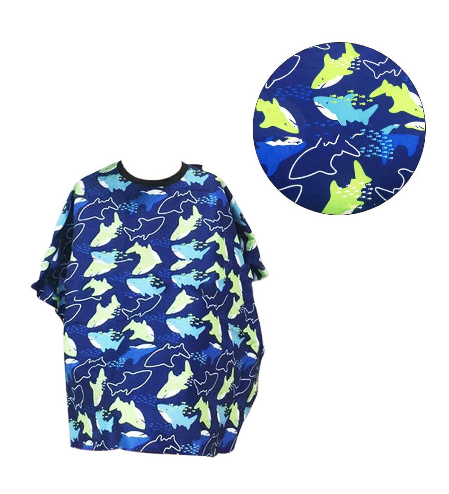 Wixine Kids Colorful Waterproof Haircut Cape - Easy Use Barbers Gown - Perfect for Salon & Home - Buy Online on GoSupps.com