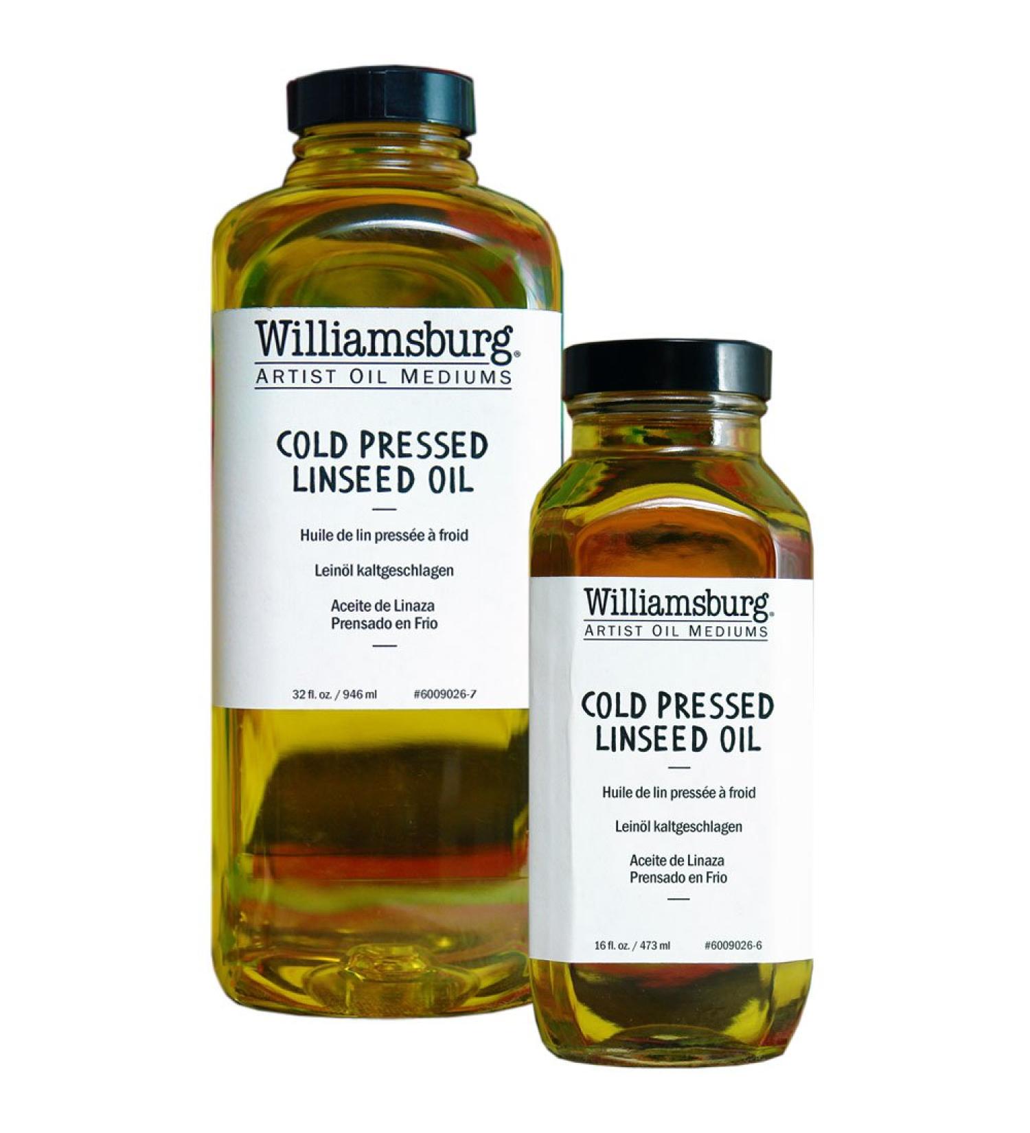 Cold Pressed Linseed Oil Size: 32 oz