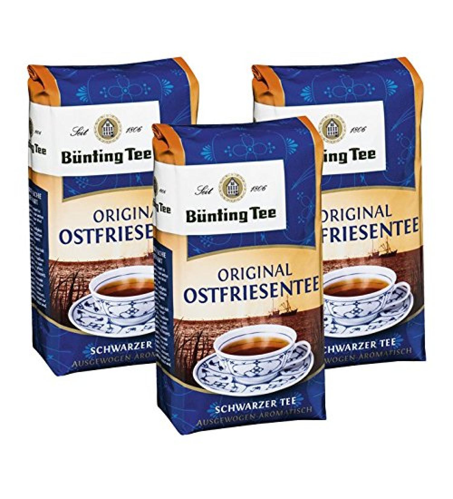 B nting Original East Frisian Tea 200g (3-Pack) - Premium Loose Leaf Tea for International Shipping - Buy Online on GoSupps.com