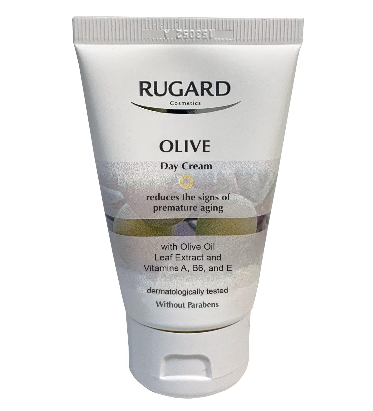 RUGARD - 50ml Olive Day Cream - Keeps Skin Hydrated and Fresh