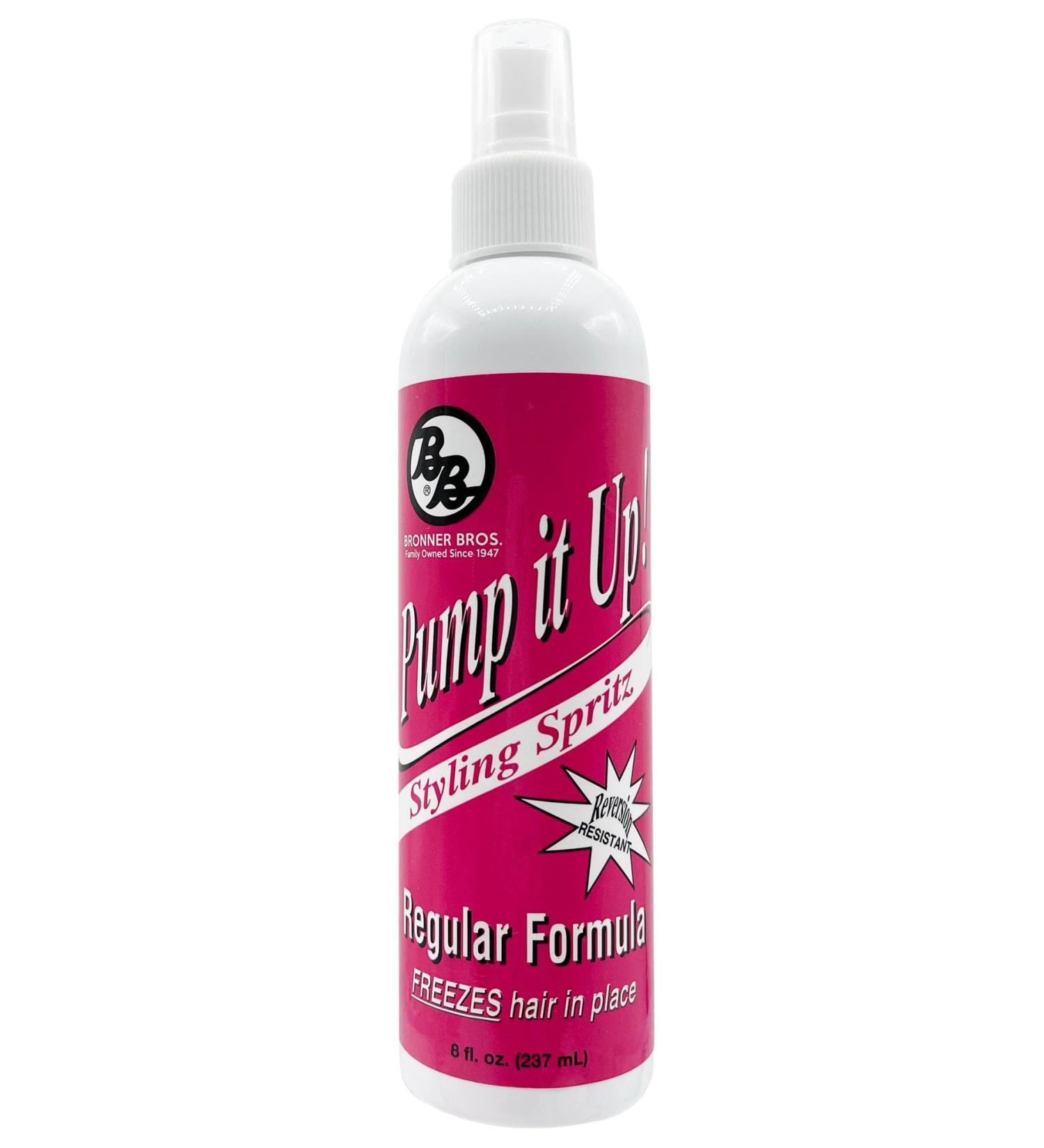 Bronner Bros Pump It Up Spritz Regular 80% (Pack of 3)