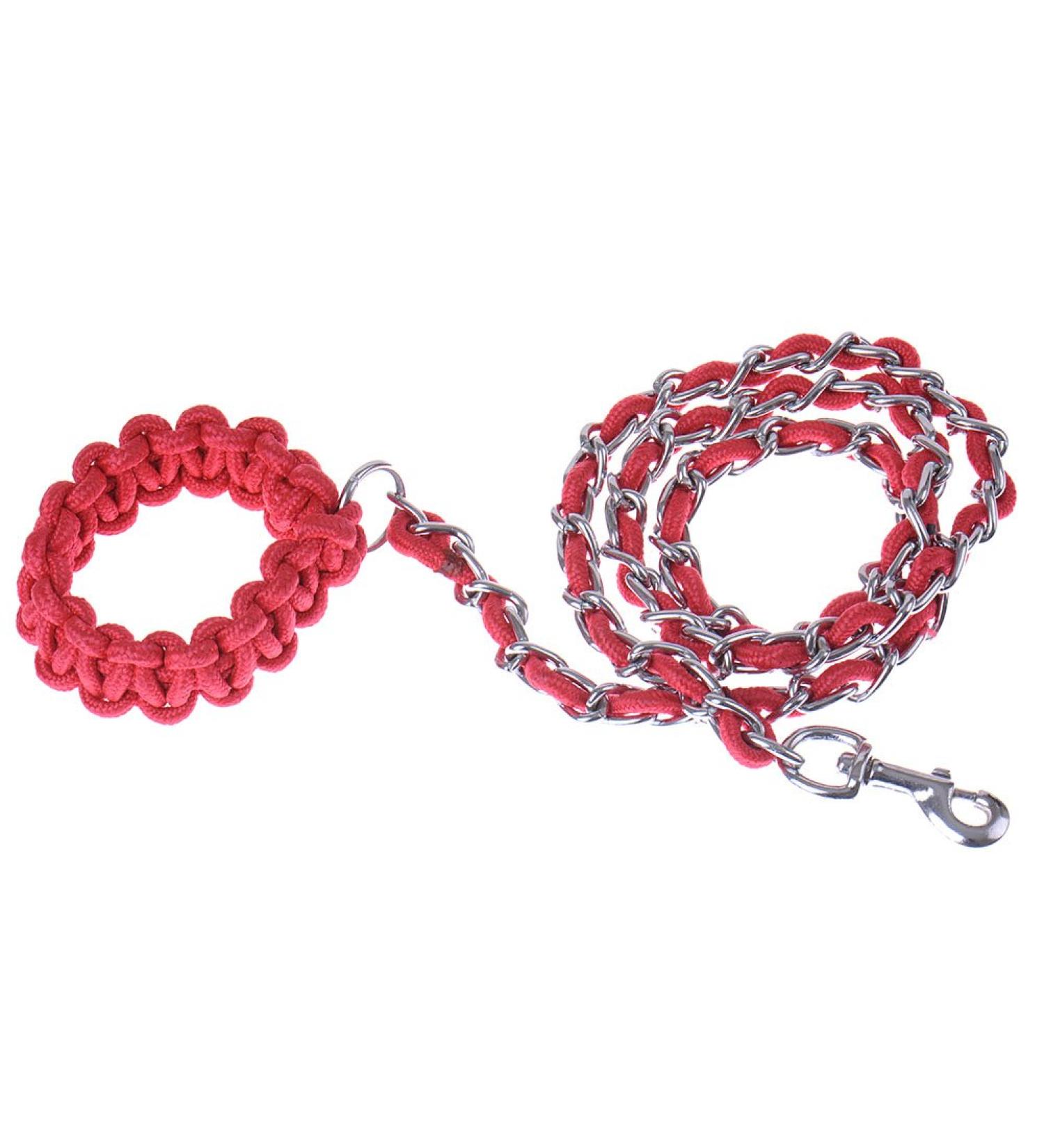 ZHAIQIUYAN Durable Twisted Anti-Bite Leash for Large Dogs - Red | Best International Shipping - Buy Online on GoSupps.com