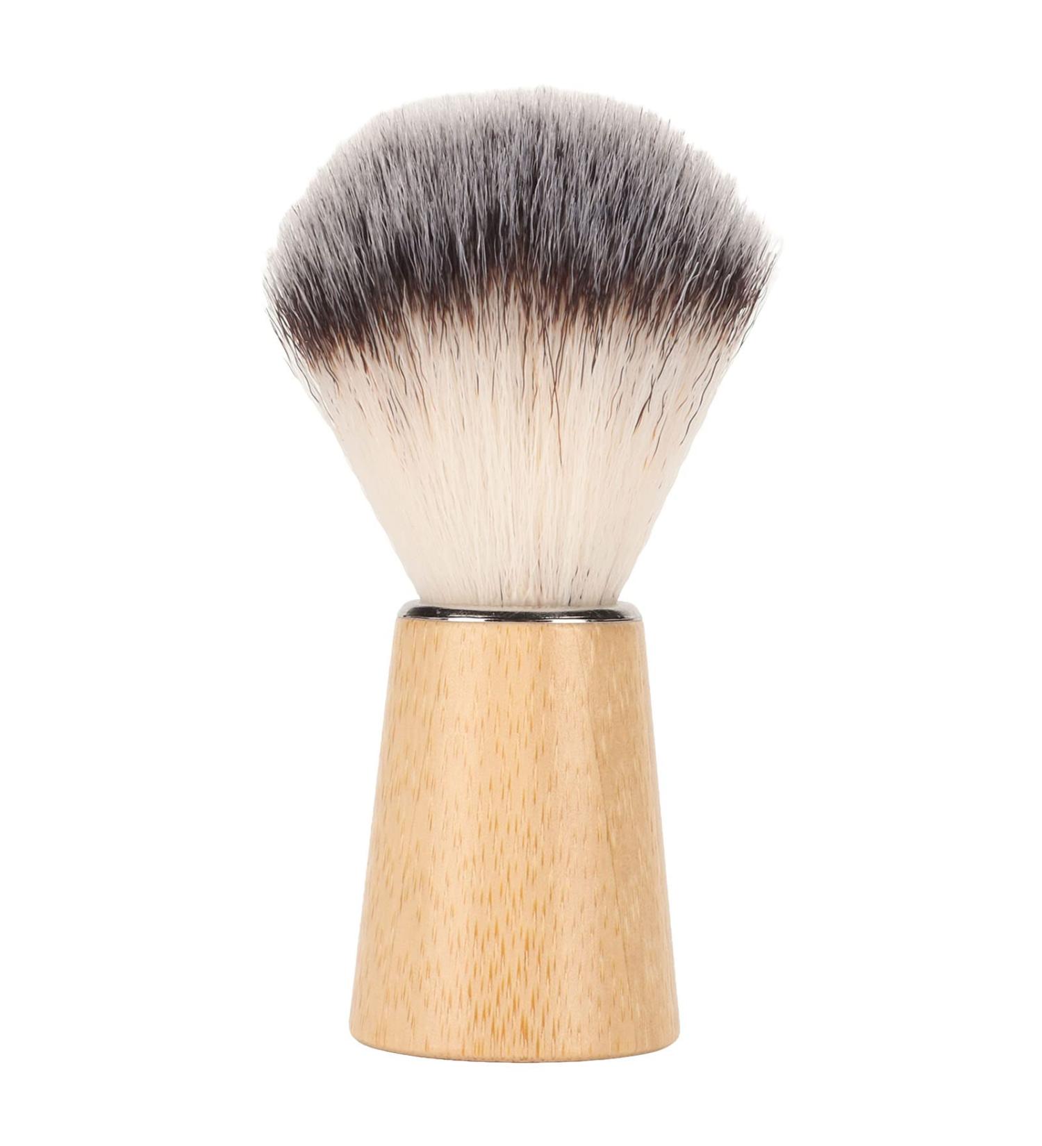 Beard Shaving Brush - Lightweight Nylon Fiber Foaming Brush for Ultimate Facial Care | International Shipping Available - Buy Online on GoSupps.com