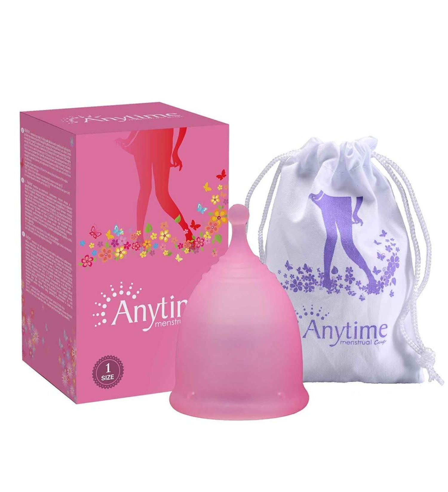 Buy WXQY Ultrachen Menstrual Cup - Reusable 12-Hour Silicone Period Protection | Pink | Convenient & Eco-Friendly - Buy Online on GoSupps.com