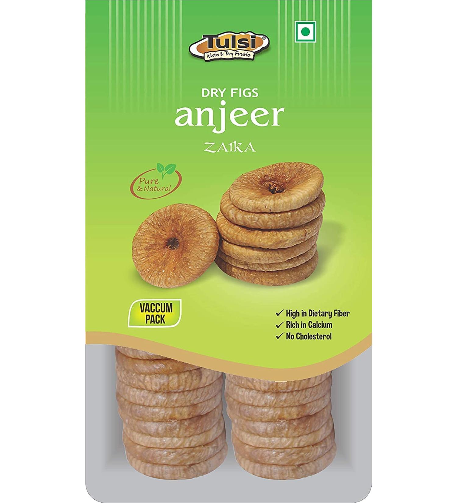 QURA Dry Figs Dried Anjeer Zaika 500 GMS - Buy Online on GoSupps.com