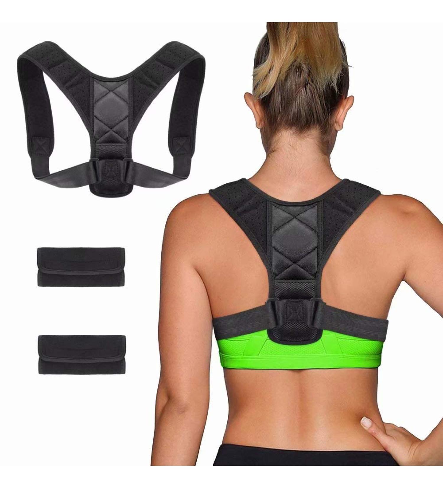 Bodywellness Posture Corrector for Men & Women | Candywe Back Brace for Clavicle Support & Pain Relief - Buy Online on GoSupps.com