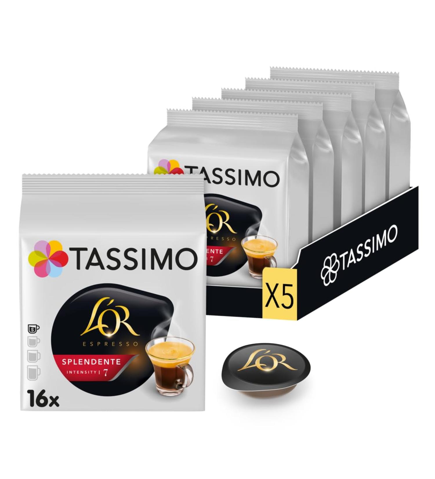 Tassimo Tassimo Caf Espresso Splendente L'OR 80 units