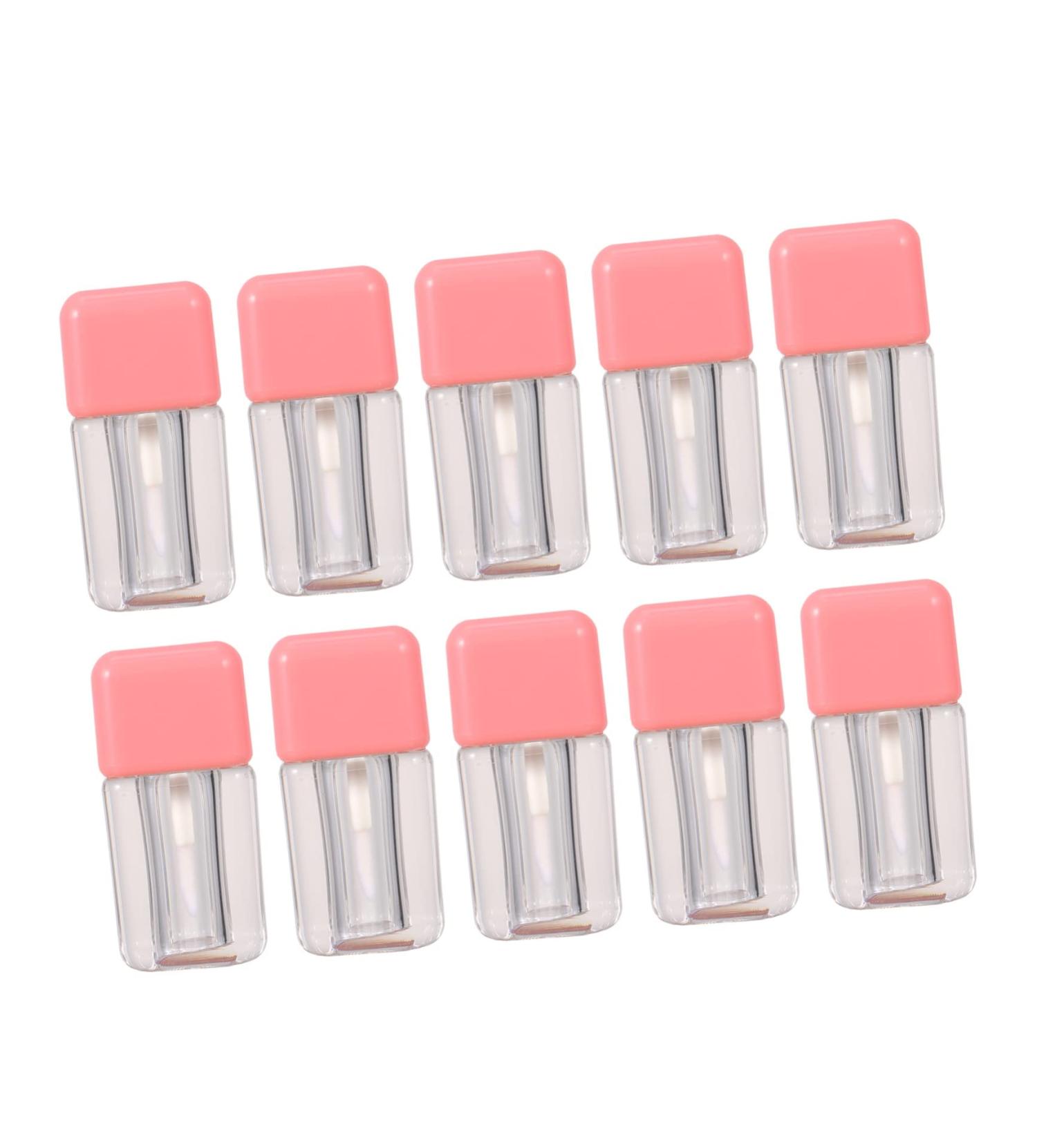 10pi ces Bouteilles De Gloss L vres Rechargeables Mini Flacons D tachables Pour Voyage Contenants Pratiques Pour Cosm tiques Et Soins Des L vres - Buy Online on GoSupps.com