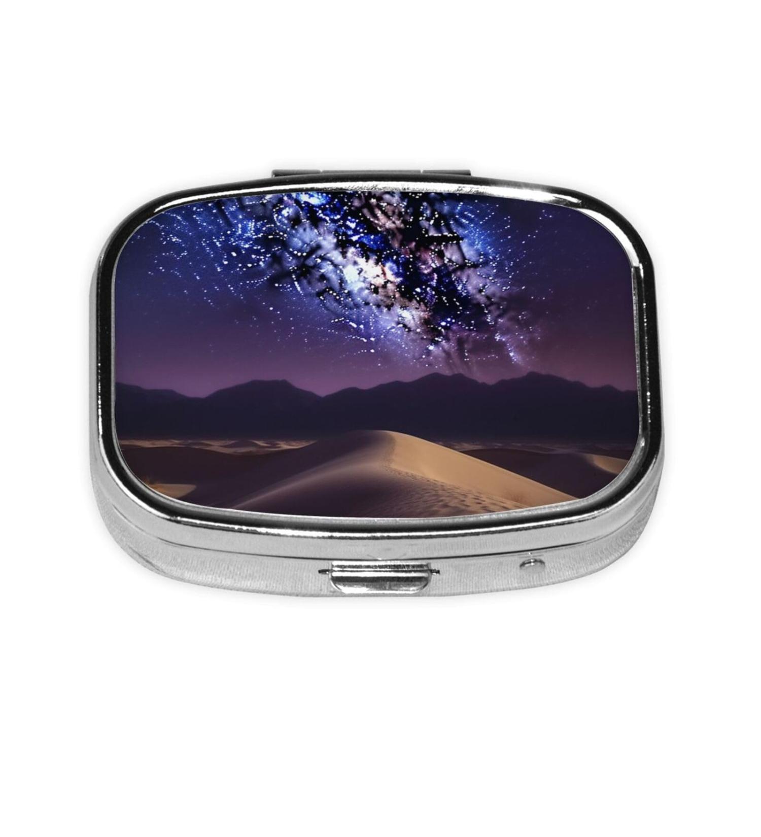 Night in The Desert Pill Box | Portable Travelling Medicine Organizer for International Shipping - Buy Online on GoSupps.com