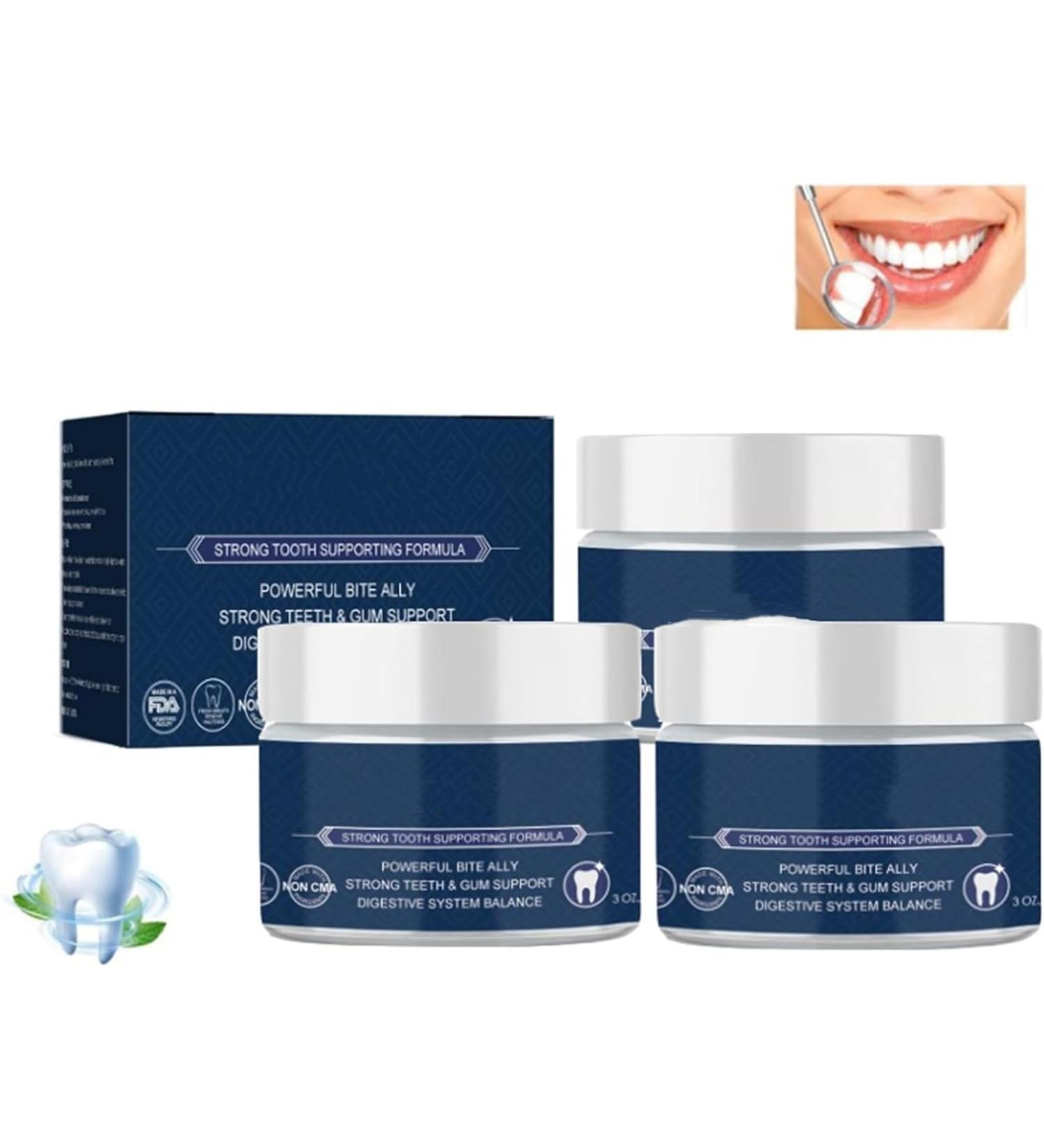 2023 New Teeth Whitening Powder Tooth Stain Remover Powder All Natural Powder Strong Dental Support Formula Effective Coffee Stain Remover - Buy Online on GoSupps.com
