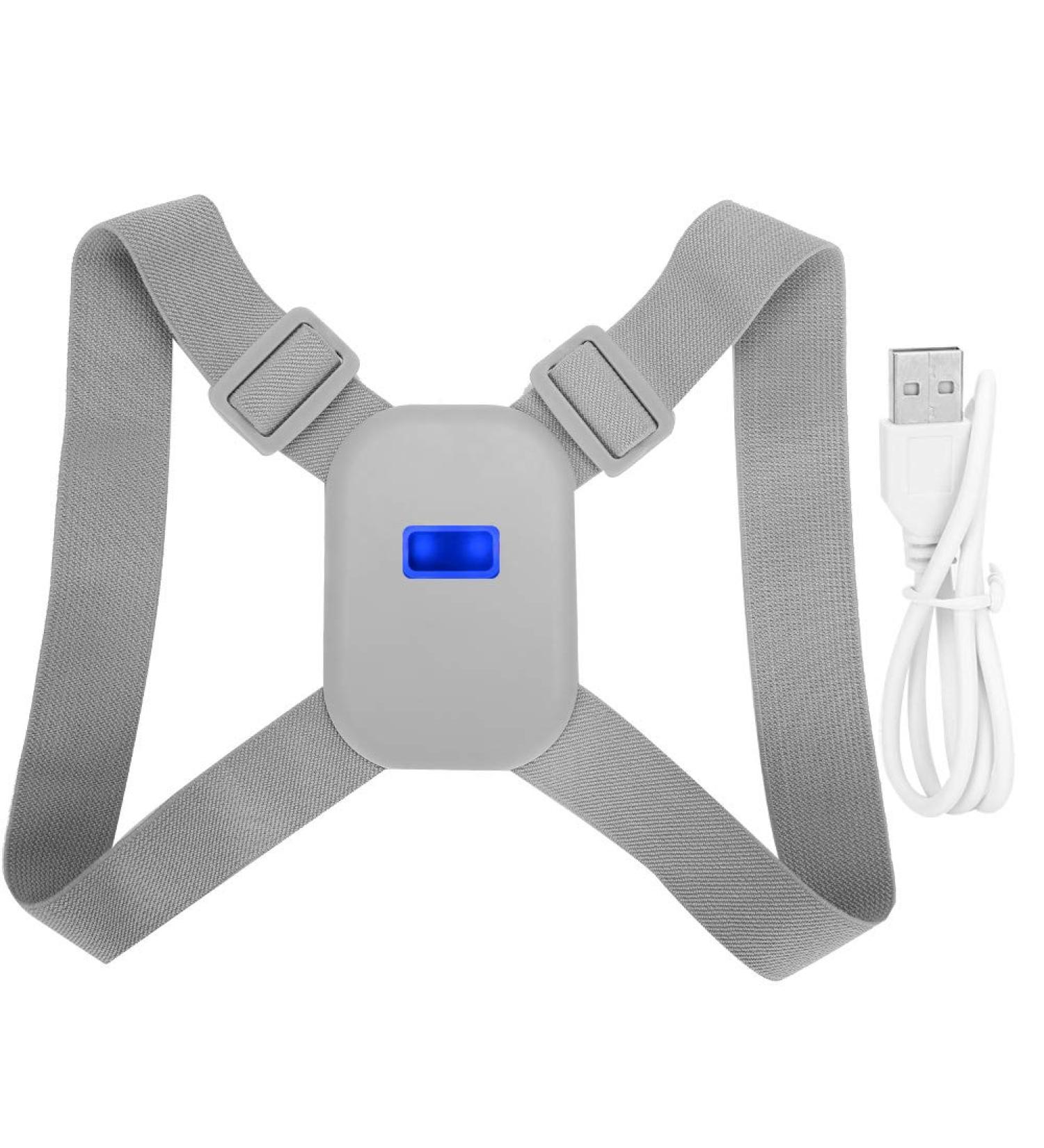 Intelligent Posture Corrector for Men and Women | Adjustable Upper Back Brace for Neck Back & Shoulder Pain Relief - Buy Online on GoSupps.com