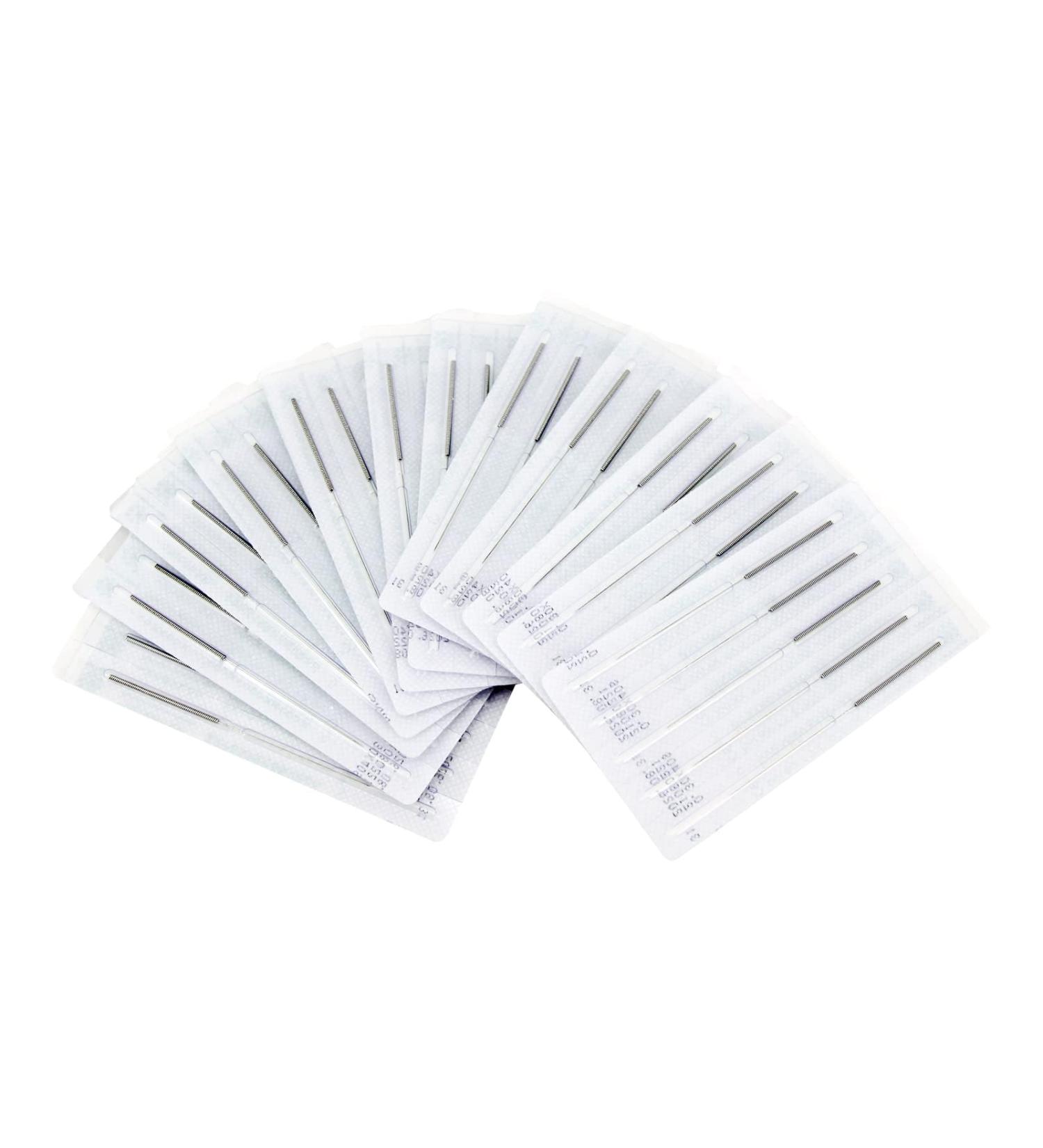 100 Sterile Acupuncture Needles 0.25mm & 0.30mm for Dialysis & Beauty Massage | Zhongyan Taihe - Buy Online on GoSupps.com