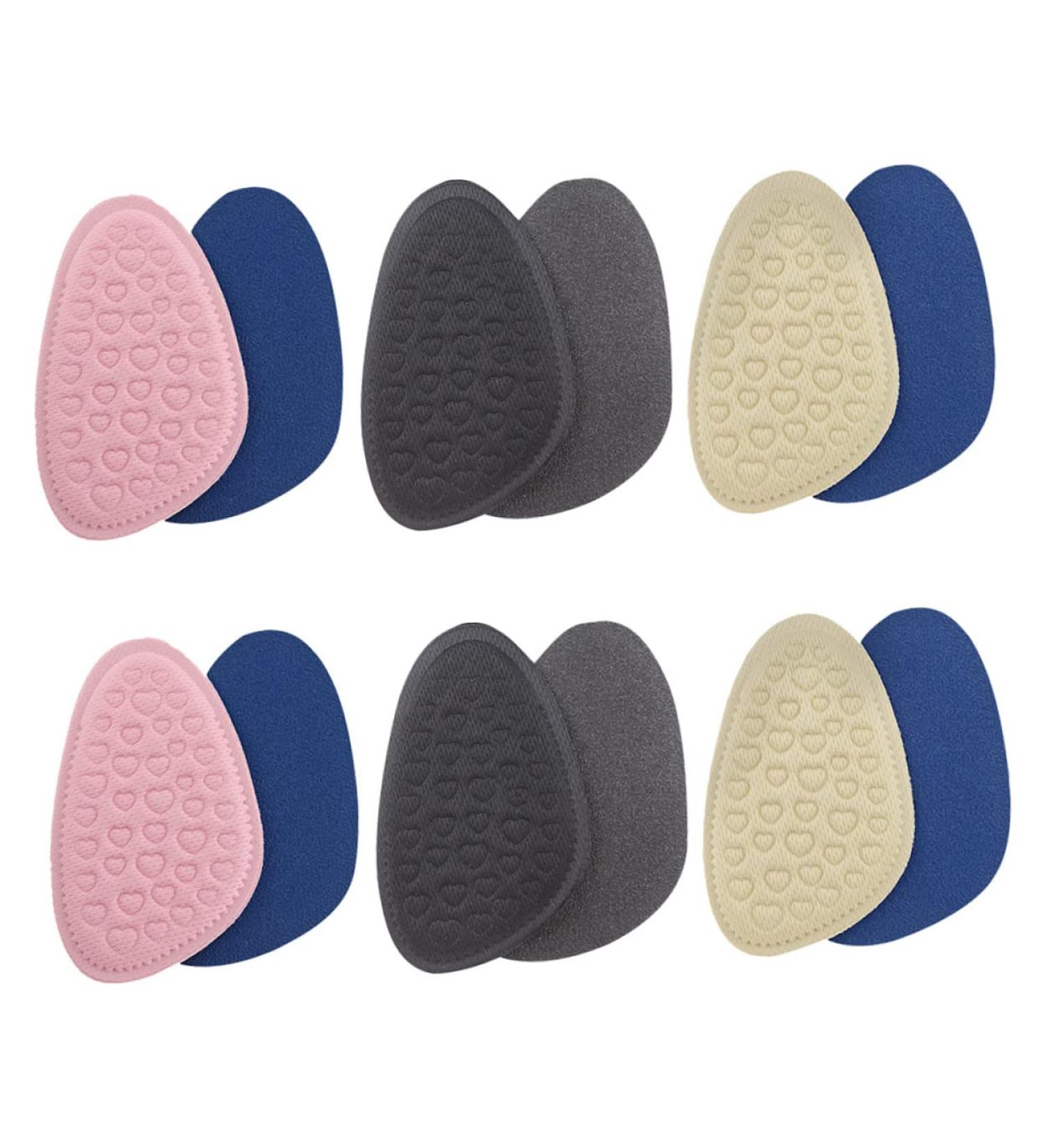 FRCOLOR 6 Pairs Forefoot Pad Adhesive Insoles for Bunion Relief - Non-Slip Sponge Arch Support Cushions for Boots & Shoes - Invisible Foot Inserts for Ladies - Buy Online on GoSupps.com