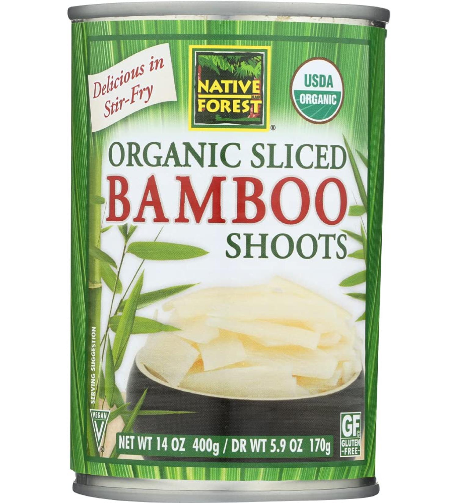 Native Forest Bamboo Shoots 14 oz - Premium Quality Organic Bamboo Shoots - Buy Online on GoSupps.com