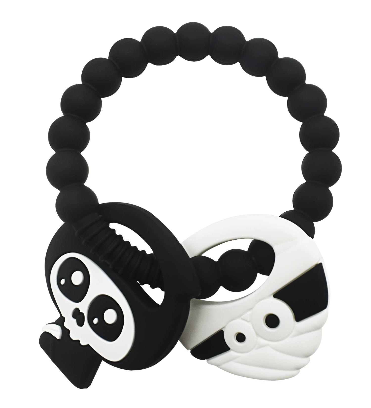 Halloween Baby Teether | Silicone Gothic Baby Teether Toy for Infants - Buy Online on GoSupps.com
