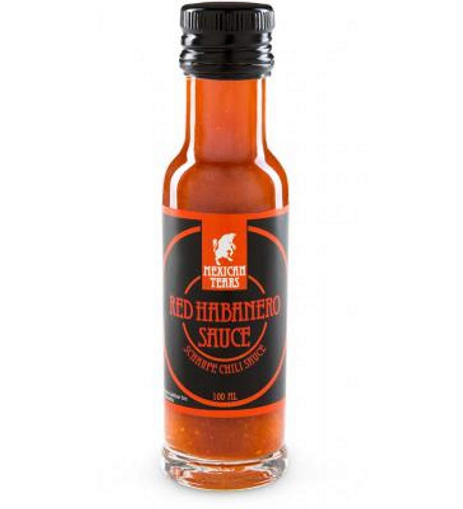 Mexican Tears - Red Habanero Sauce Hot Sauce 100ml Chilli Sauce
