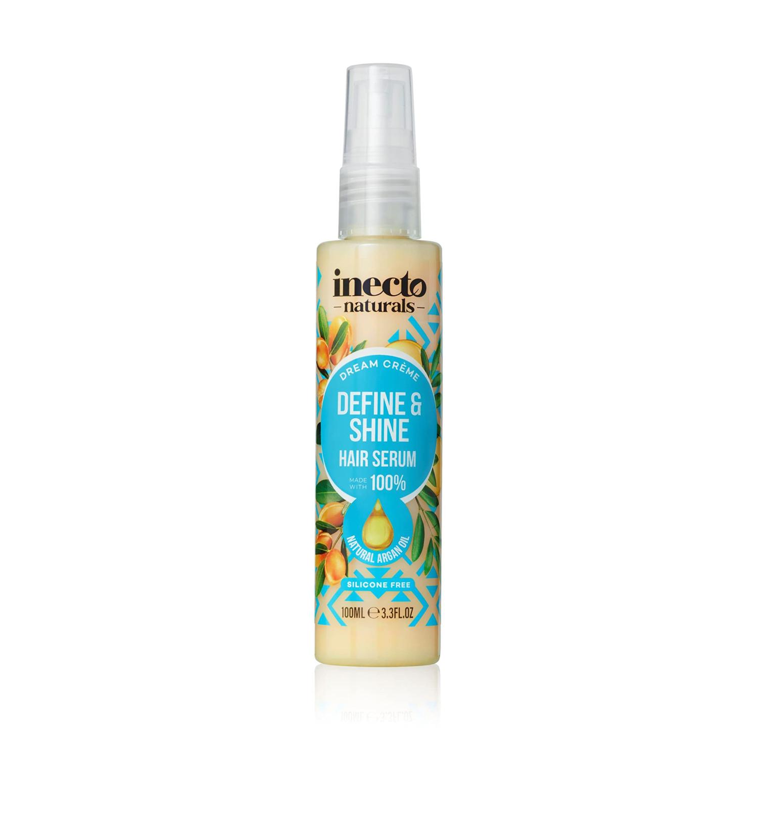 Inecto Argan Dream Creme Shine & Define Hair Serum 100 ml - Nourishing Revitalizing Moisturizing Hair Treatment for Silky Manageable Styles - Buy Online on GoSupps.com