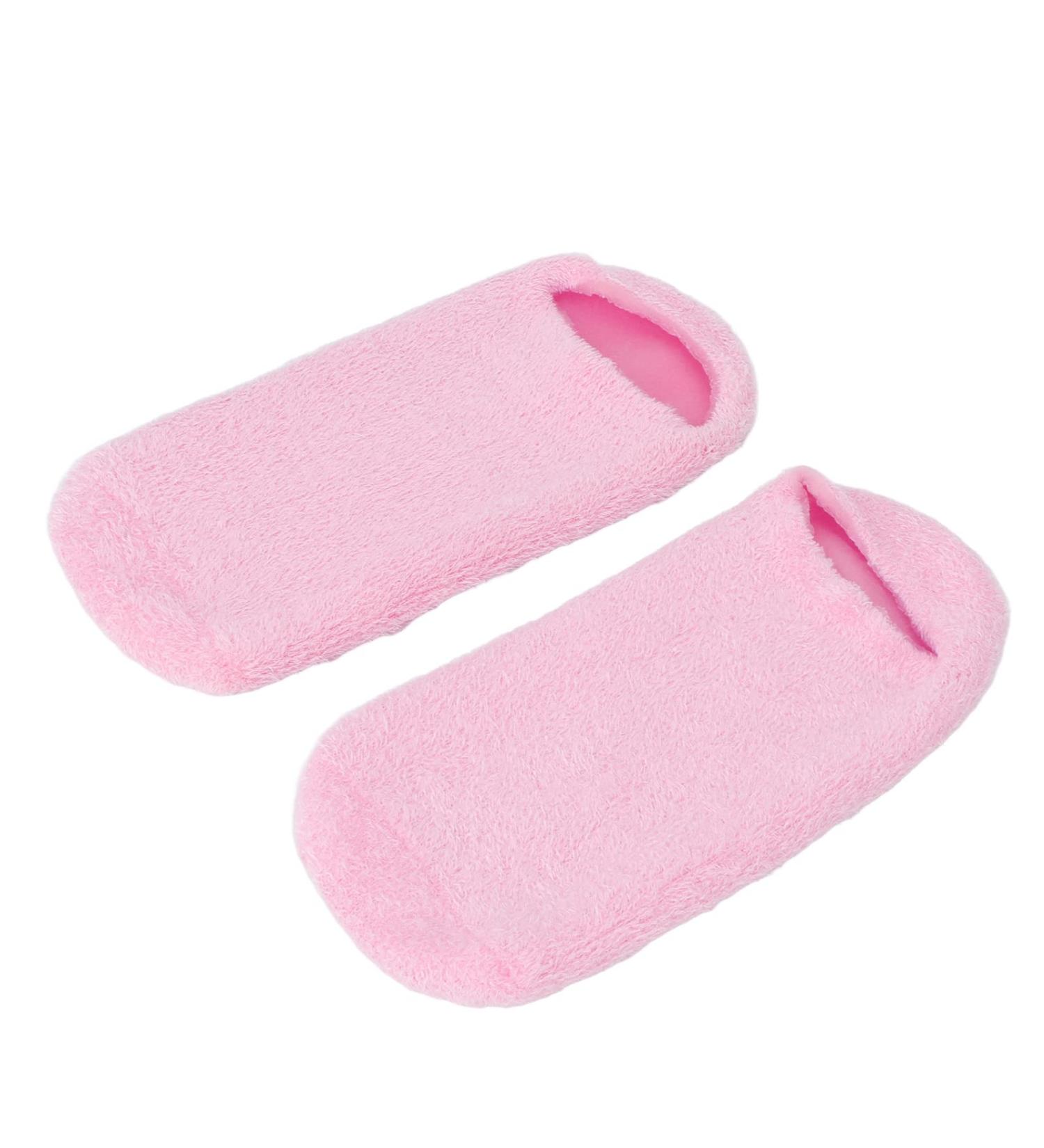2 Pairs Silicone Moisturizing Socks Washable Reusable Moisturizing Socks Women Foot Spa Pedicure Socks Anti Slip Aloe Socks for Repairing Dry Cracked Feet (LIZEALUCKYuqwE28-12) LIZEALUCKY061rcokvb9-12 - Buy Online on GoSupps.com
