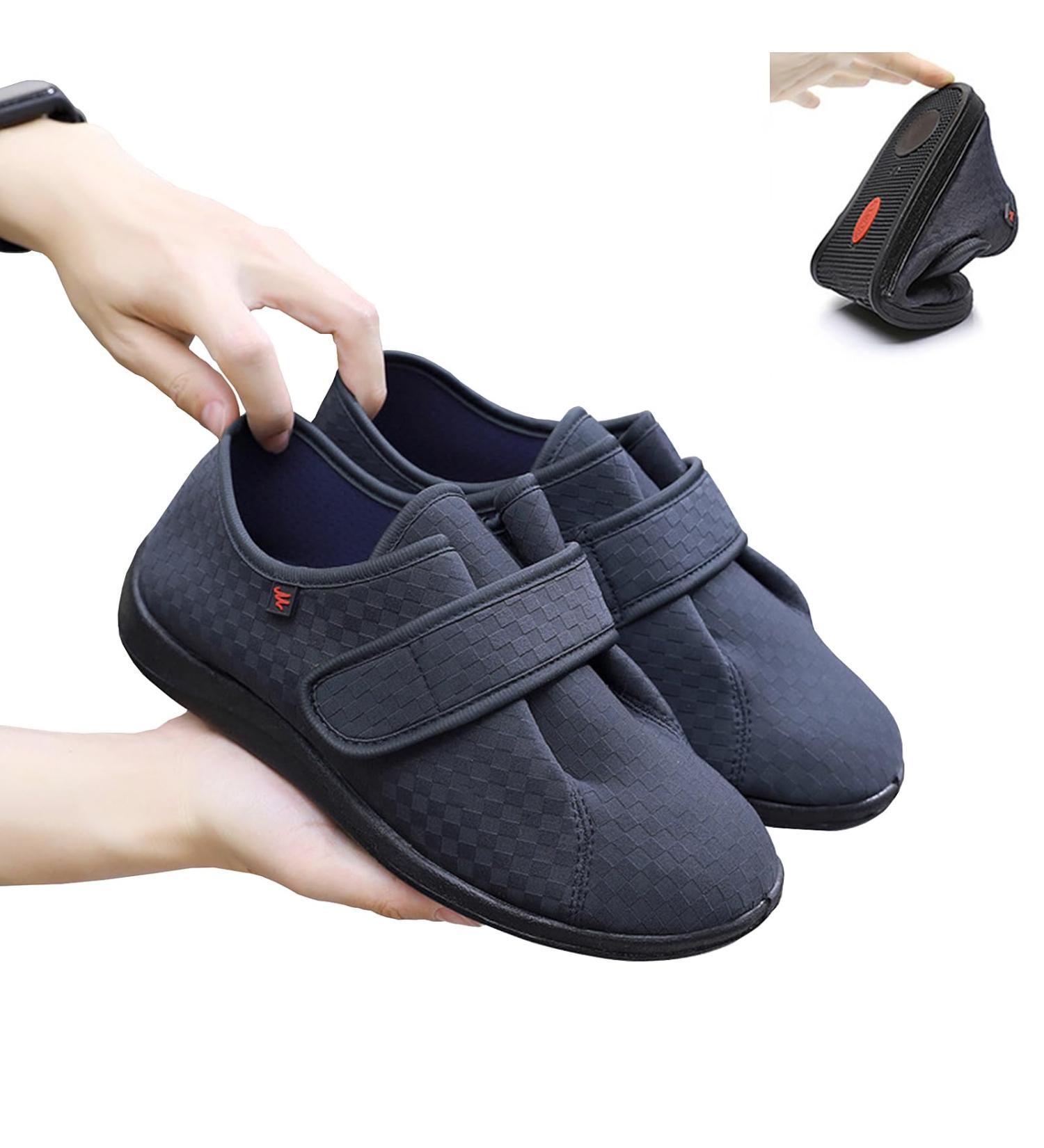 Men & Women Diabetic Shoes | Adjustable Support Footwear for Swollen Fat & Wide Feet | Arthritis & Valgus Relief - Buy Online on GoSupps.com