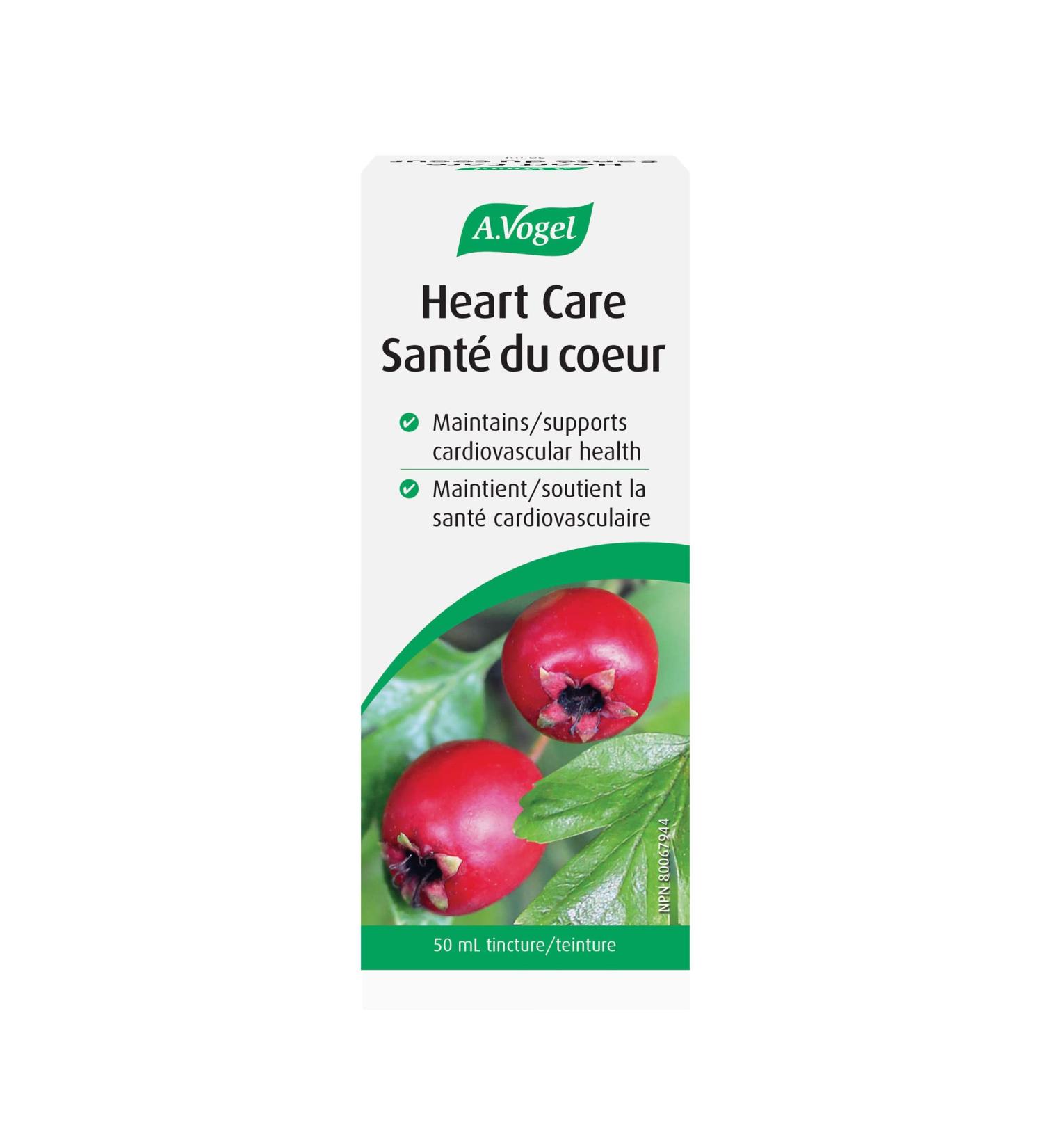 A.Vogel Heart Care | Cardiovascular Supplement | Fresh Hawthorn Berry Tincture | Cardiovascular Health - 50ml - Buy Online on GoSupps.com