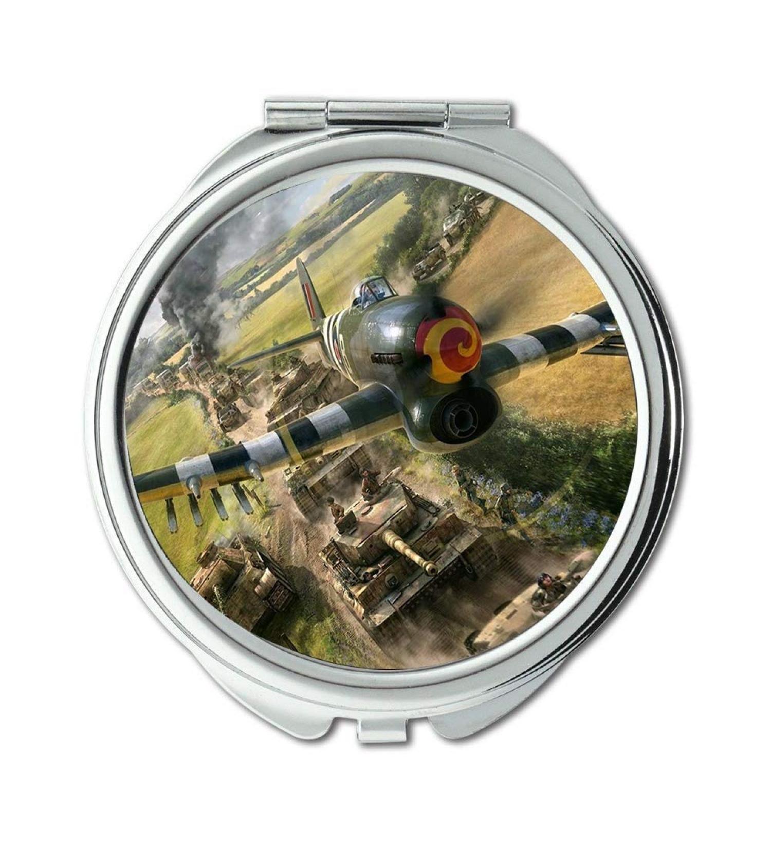 YENDOSTEEN World war aircraft Mirror Compact Mirror fighter helmet pocket mirror portable mirror - Buy Online on GoSupps.com