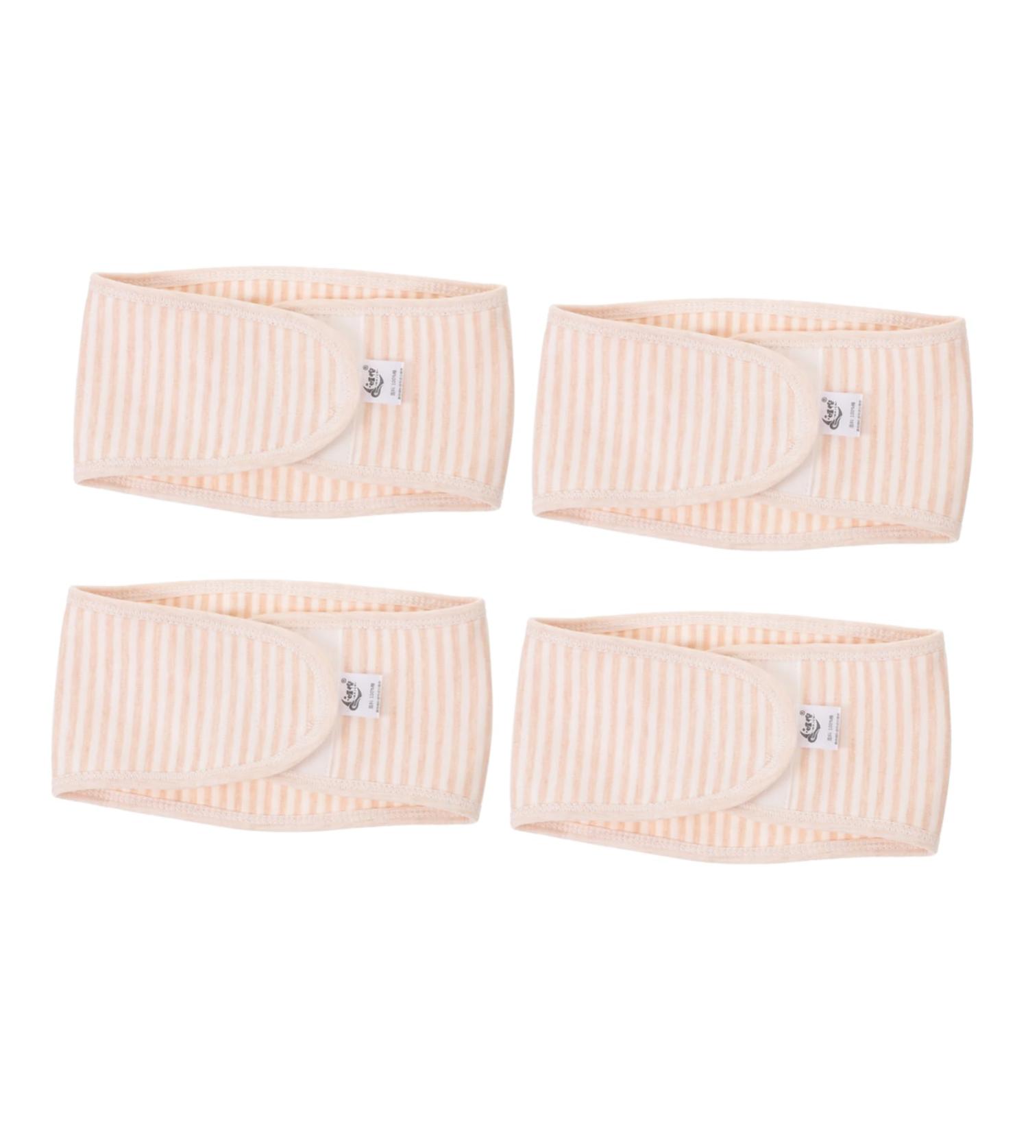 Wofash Pure 4-Piece Hernia Truss Support Wrap for Infants - Optimal Belly Binder for Newborns & Toddlers - Buy Online on GoSupps.com