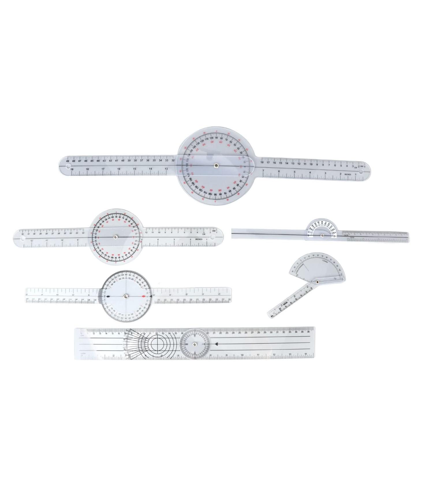 6PCS 6 8 10inch Joint Range Measurement Upper Limb Measurement Multifunction Spinal Length Measurement for Different Joint Types - Buy Online on GoSupps.com