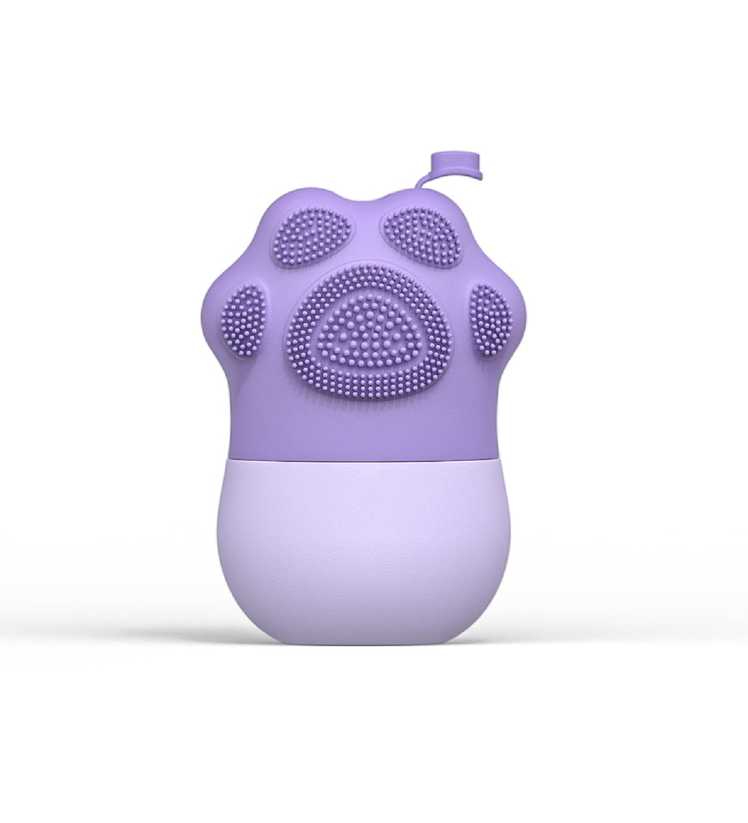 Roseflower Ice Face Roller | Reusable Silicone Facial Ice Roller for Skin & Eye Treatment | Lighten Skin - Purple - Buy Online on GoSupps.com