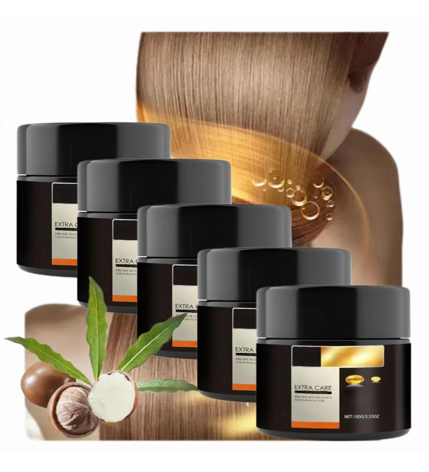 3in1 Shea Butter*KeratinsCollagen Hair Mask Deep Conditioner Deep Repair Conditioning Shea Butter Essence Hair Mask Collagen Hair Care for Dry Damaged Hair 5 - Buy Online on GoSupps.com