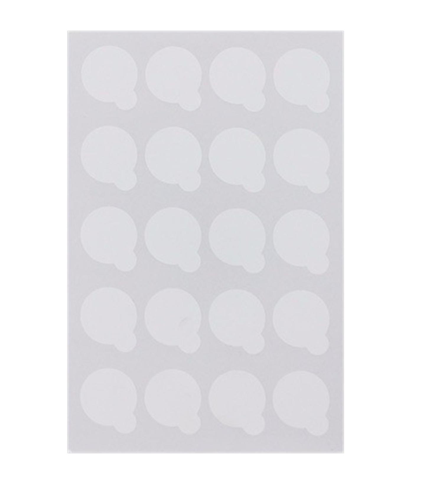 Beauty7 Eyelash Extension Glue Pads - 100 Pieces 20 per Slice Perfect for International Shipping - Buy Online on GoSupps.com