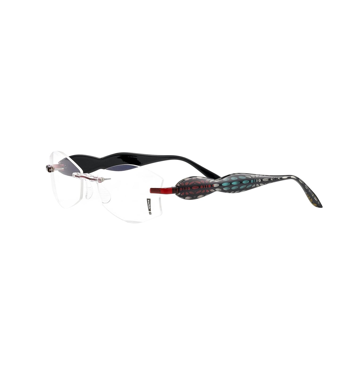 Switch it! Set of interchangeable hangers plastic retro art (Combi 2055) Combi 2055 Black-red-turquoise-yellow