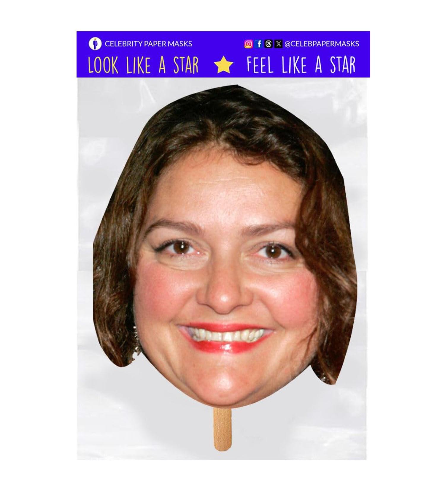 Buy Aida Turturro Mask - Janice Soprano Celebrity Face Masks | Unique Sopranos On A Stick for Fans - Buy Online on GoSupps.com