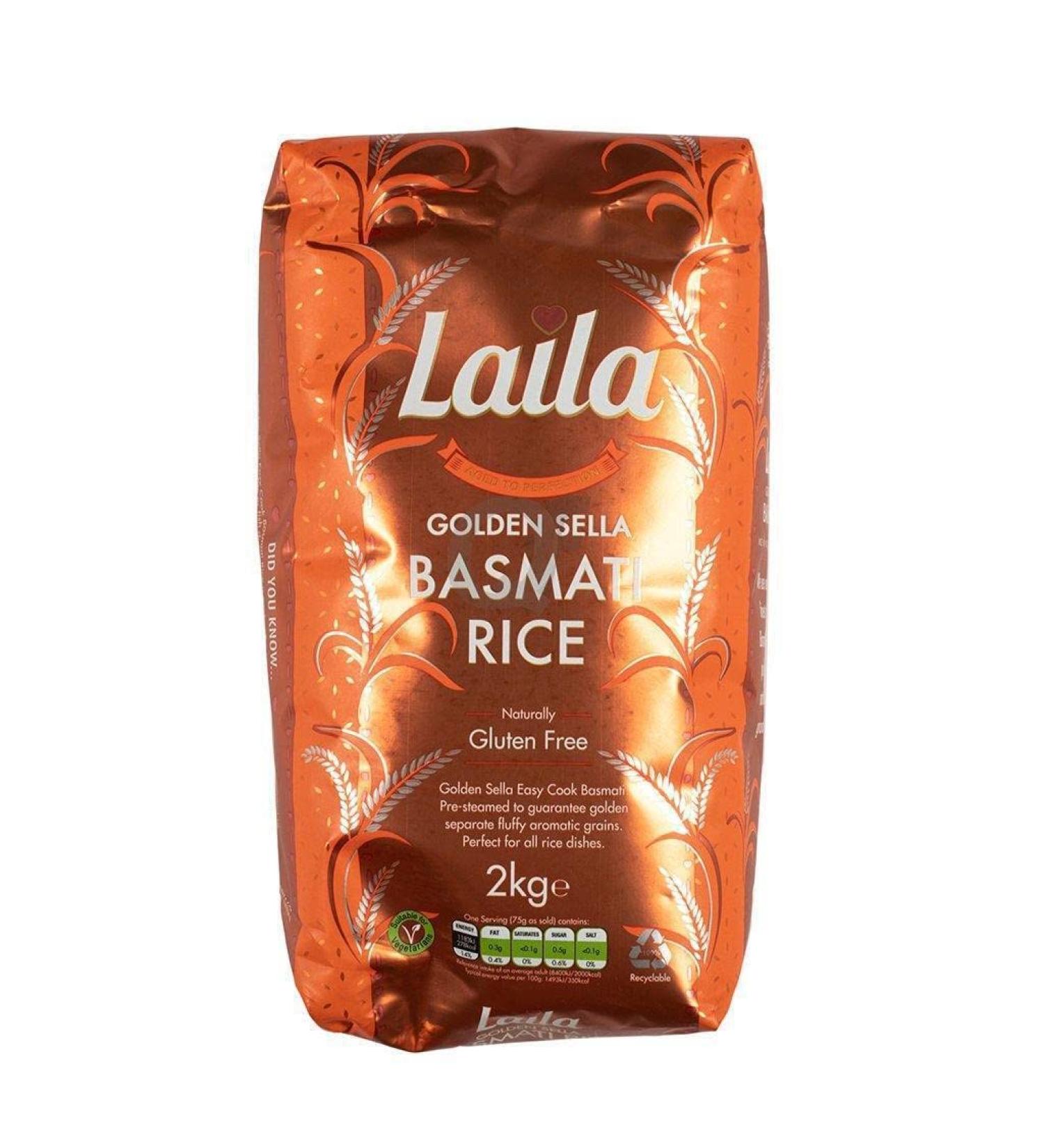MASLaila Golden Sella Basmati 2kg-Fd