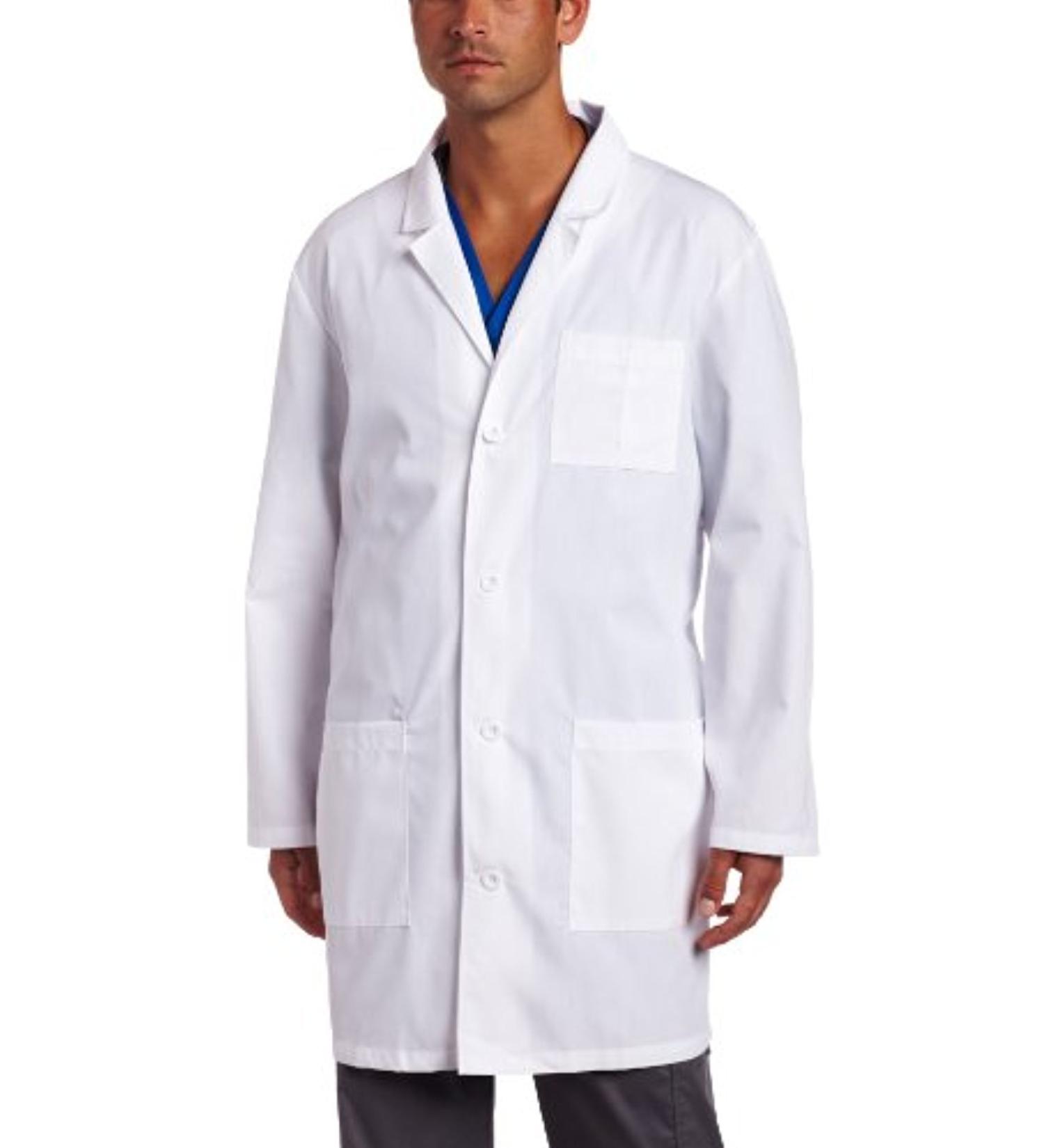 Dickies EDS Professional Lab Coat 37 83402 - Large White | Men & Women Scrubs - Buy Online on GoSupps.com