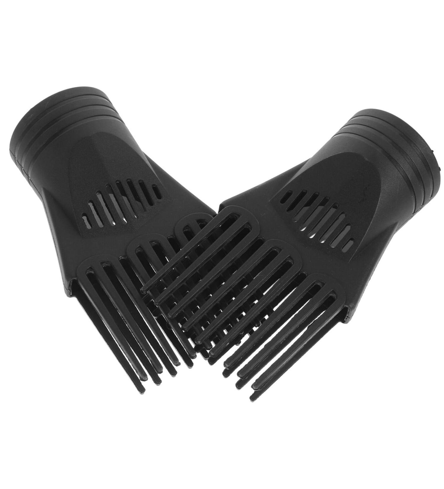 Healeved Hair Dryer Diffuser Combs 2pcs Hair Dryer Nozzle Comb Replacement Universal Detangling Blow Dryer Hair Styling Hair Dryer Concentrator Compatible with all Hair Dryers - Buy Online on GoSupps.com