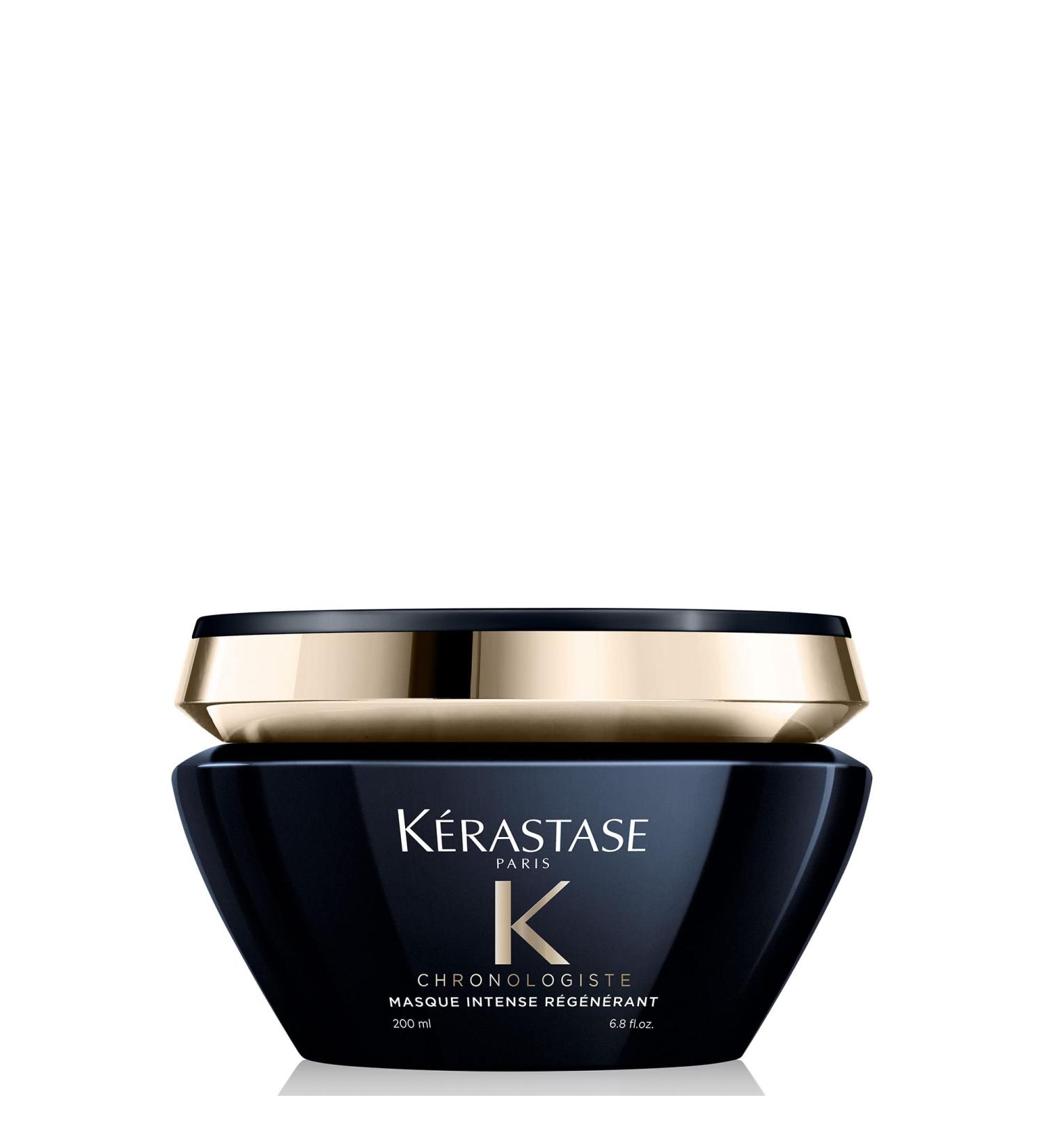 KERASTASE Chronologiste Intense Regenerating Hair Mask - Hyaluronic Acid & Vitamin E Formula for Dry Scalp & Damaged Hair - 6.8 fl oz - Buy Online on GoSupps.com